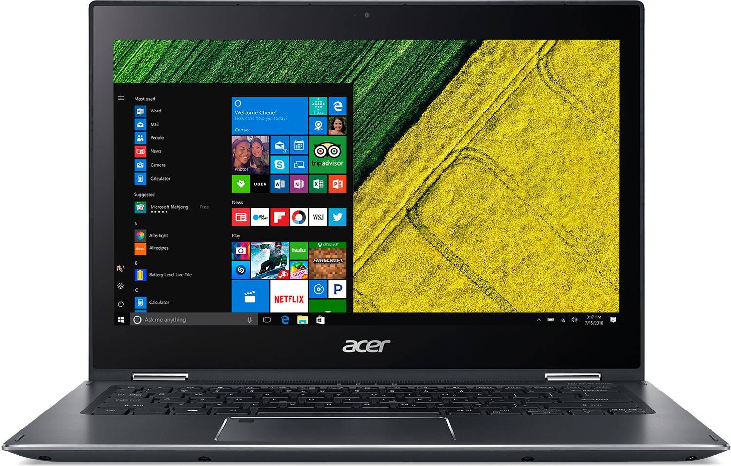 Intel 8th世代 Acer. spin5 SP513-52N-F58U Acer Spin 5 Intel Core i7 8th Gen 8550U - (8 GB/512 GB SSD/Windows