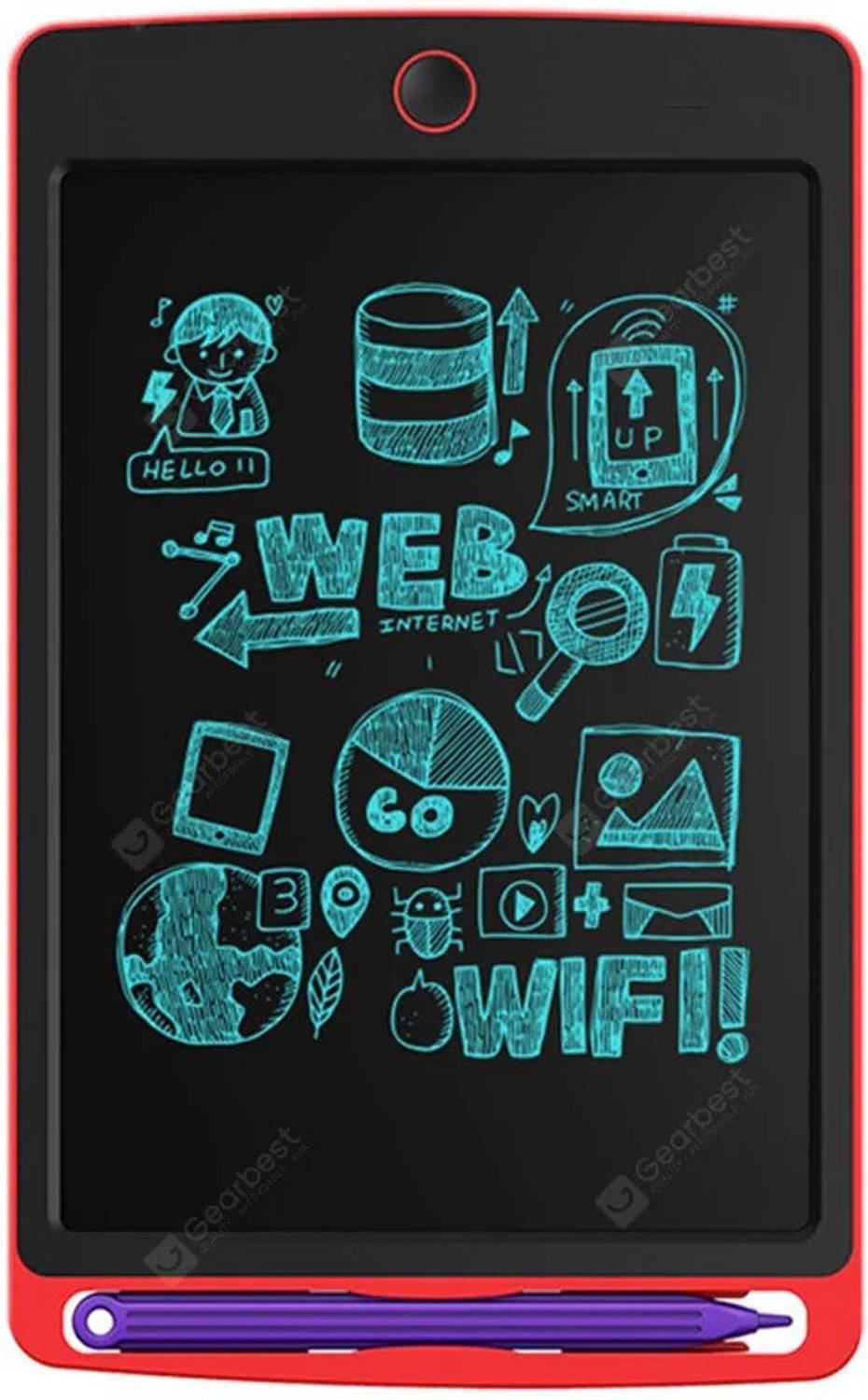 Buy Genuine WT-187 Portable RuffPad E-Writer 8.5 Inch LCD Writing Paperless Digital Tablet Notepad 13.4 x 12 inch Graphics Tablet Connectivity - Wireless