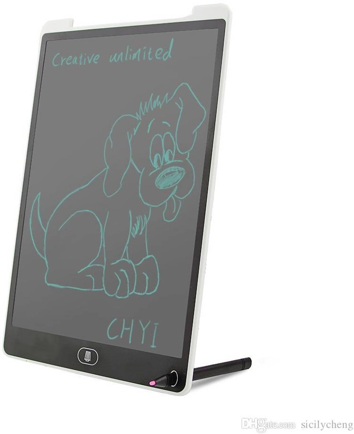 Buy Genuine WT-181 Portable Ruff Pad E-Writer, 8.5 Inch LCD With 4 Magnet 13.4 x 12 inch Graphics Tablet Connectivity - Wireless