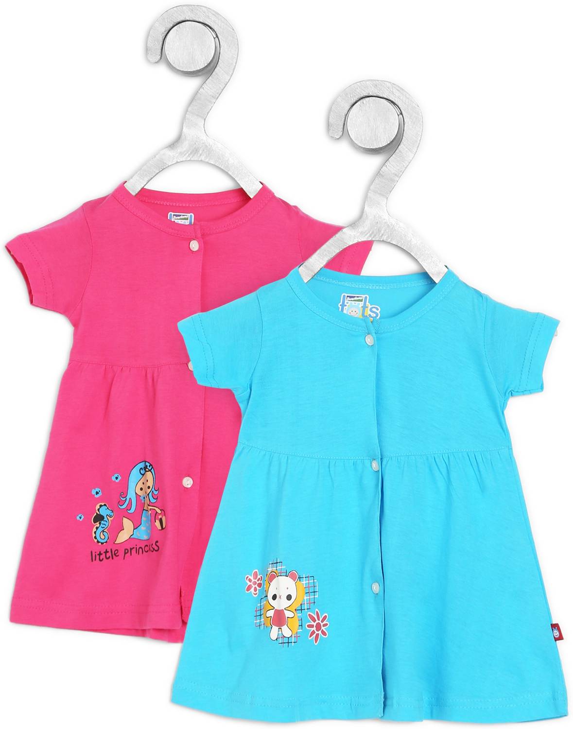 Bumchums Girls Midi/Knee Length Casual Dress