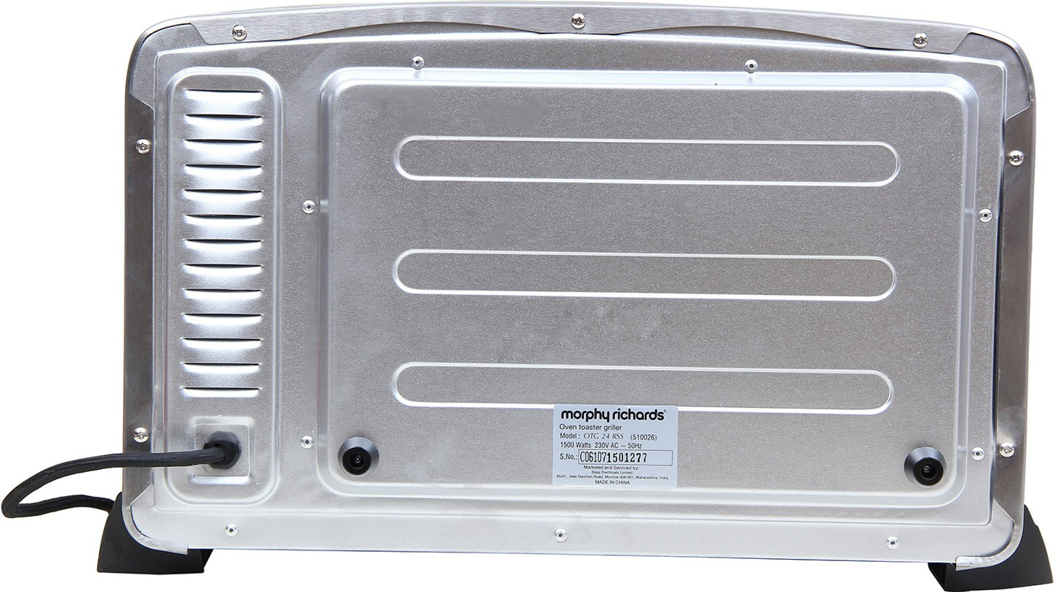 Image of Morphy Richards 24-Litre Oven Toaster Grill OTG 24RSS, Stainless Steel