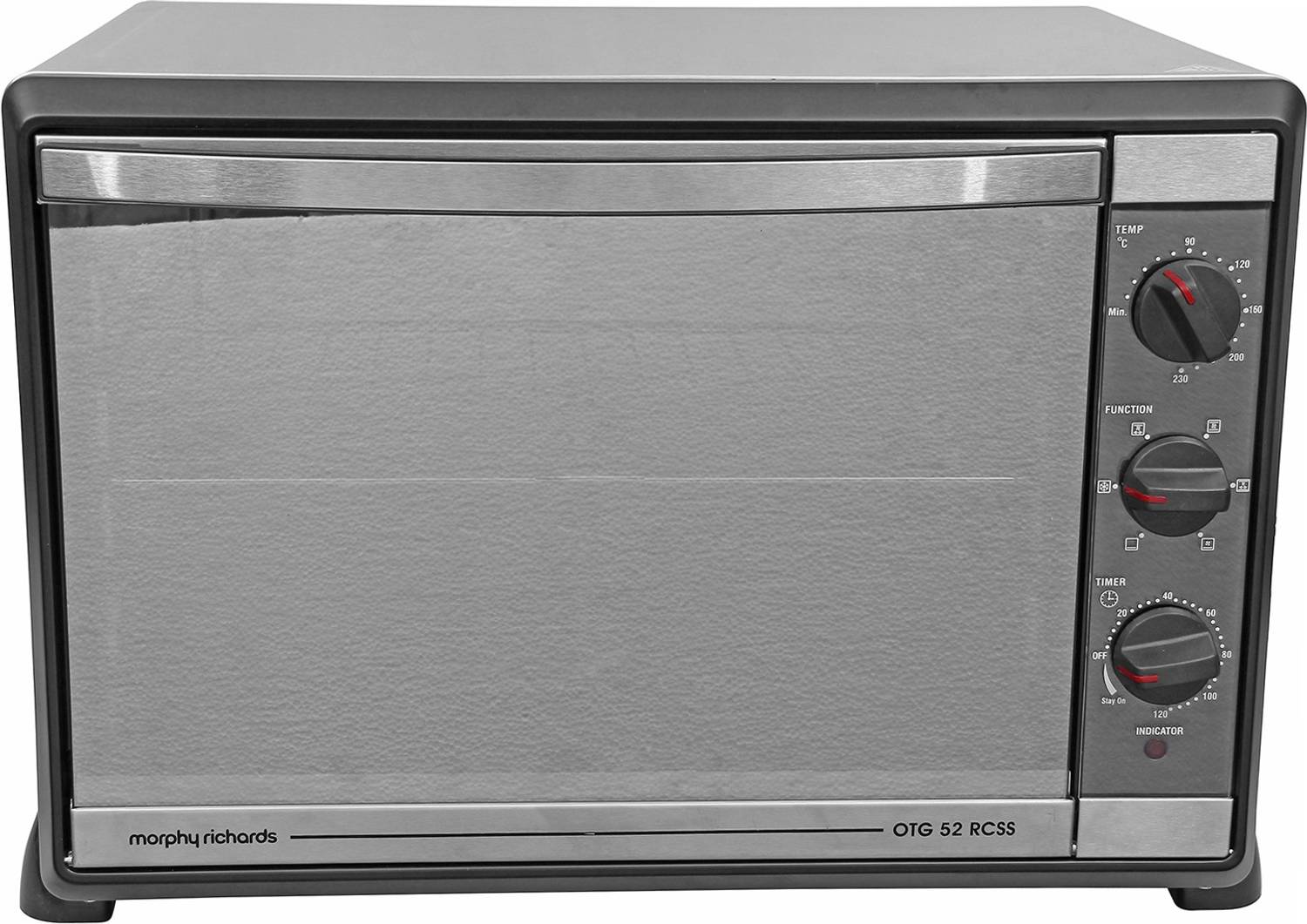 Morphy Richards 52-Litre Oven Toaster Grill OTG 52RCSS, Black — Ovens & Microwaves