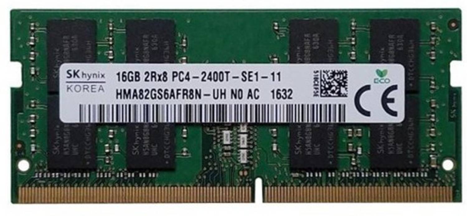 Hynix DDR4 2Rx8 DDR4 16 GB (Dual Channel) Laptop (HMA82GS6AFR8N-UH