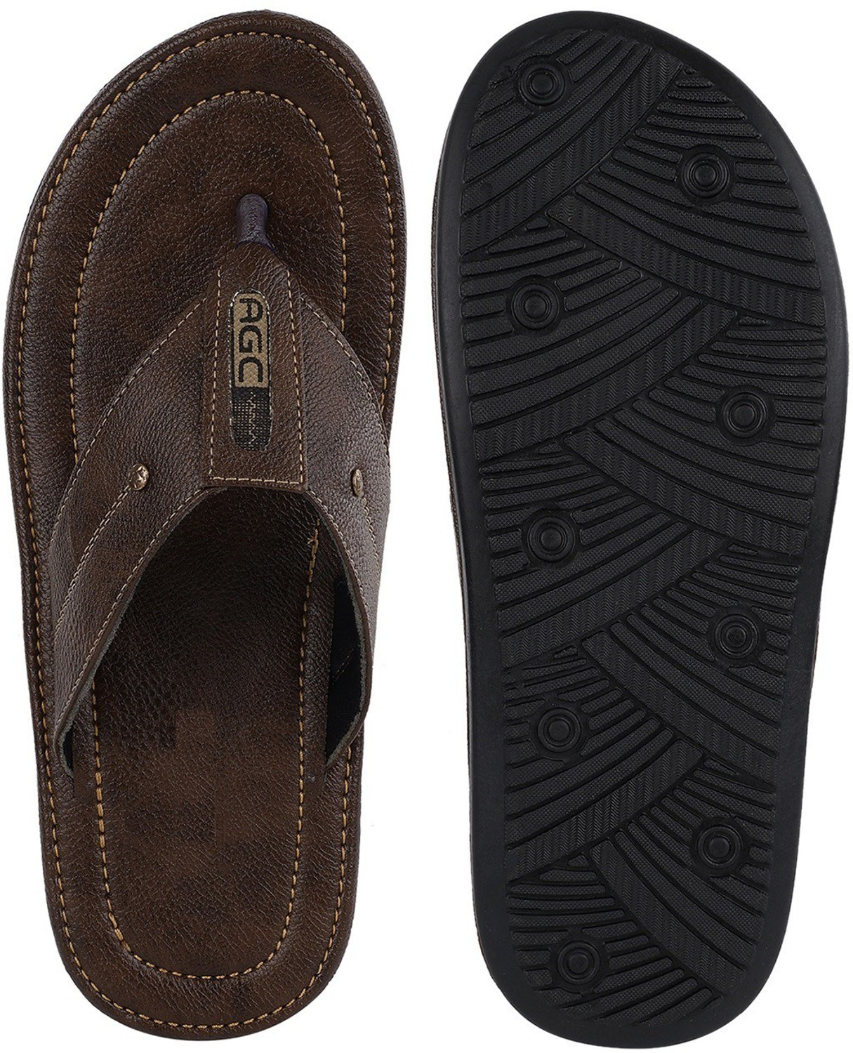 Image of Good Friend Men Flats Sandal (Brown, 12)
