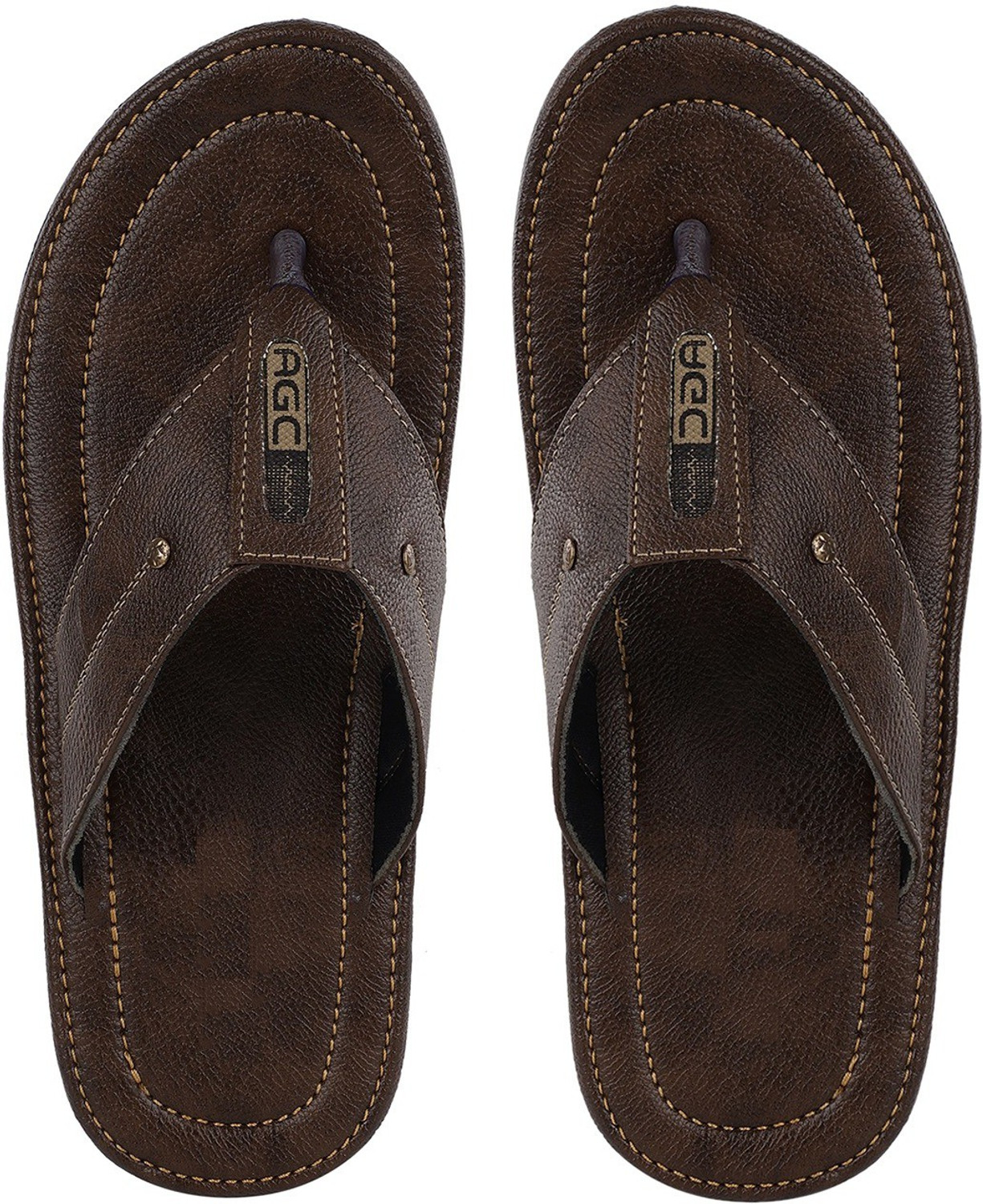 Image of Good Friend Men Flats Sandal (Brown, 12)