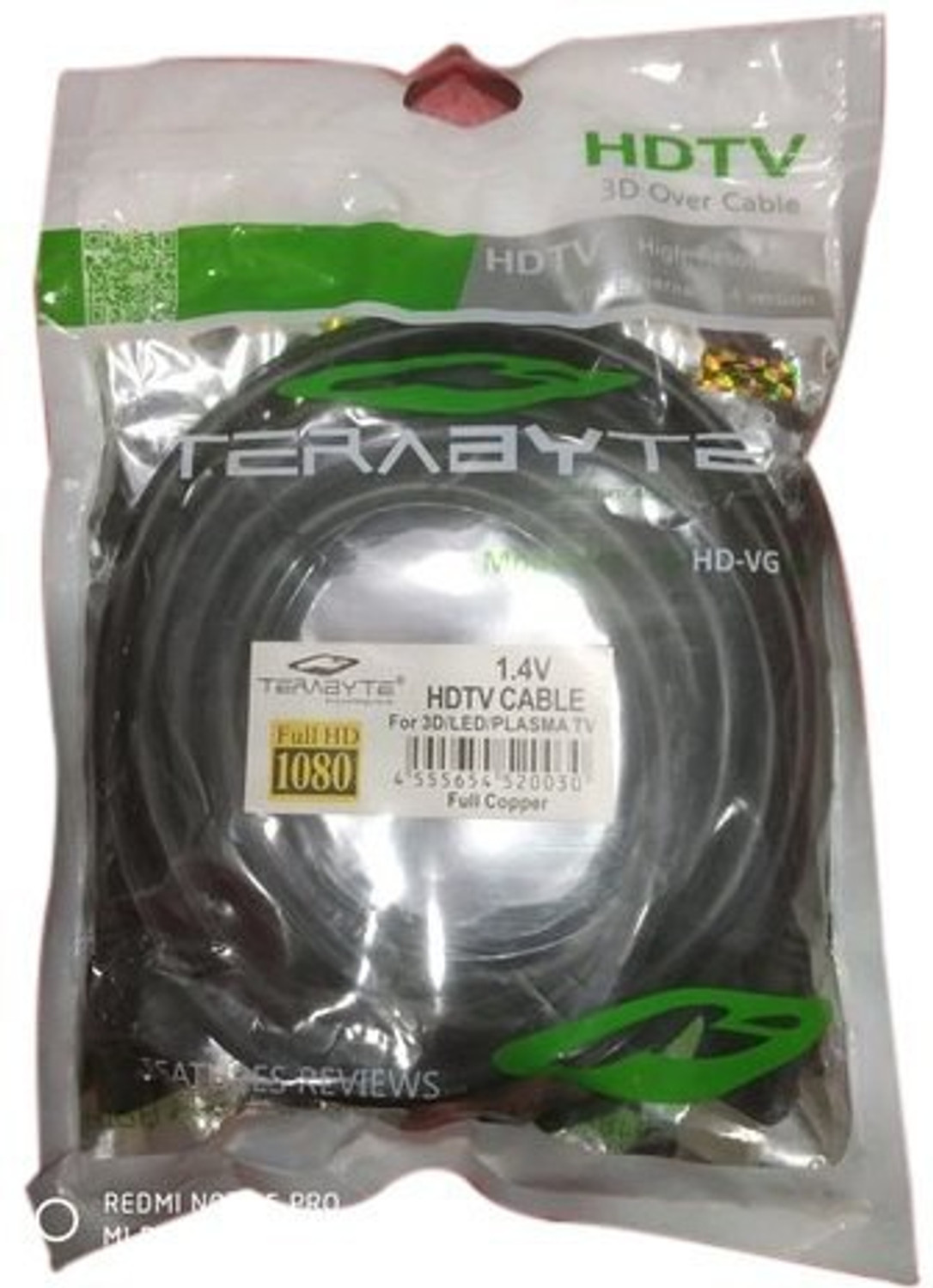 Image of TERABYTE HDMI Cable 20 m 20 Meter HDMI Cable-Supports HDMI Devices, 4K, Full HD 1080p - Black