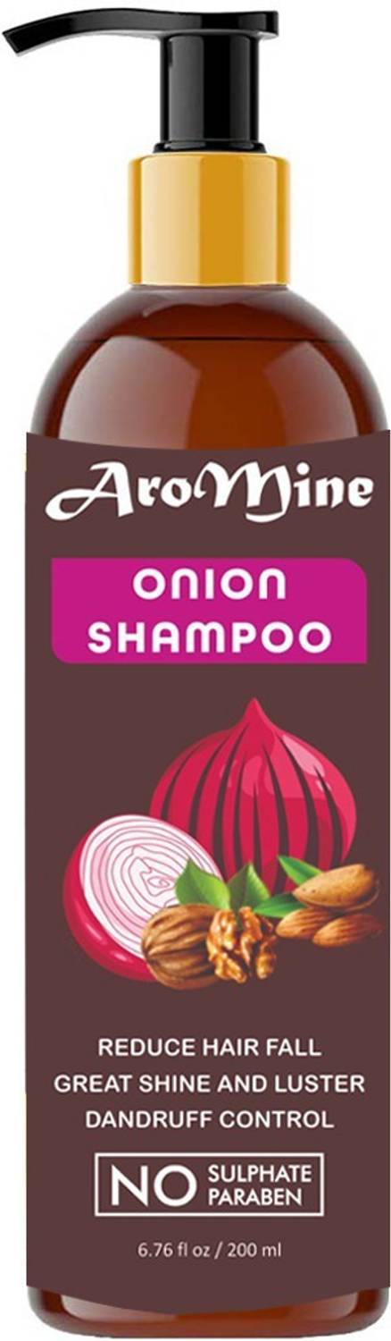 AroMine Natural & Organic Red Onion Shampoo