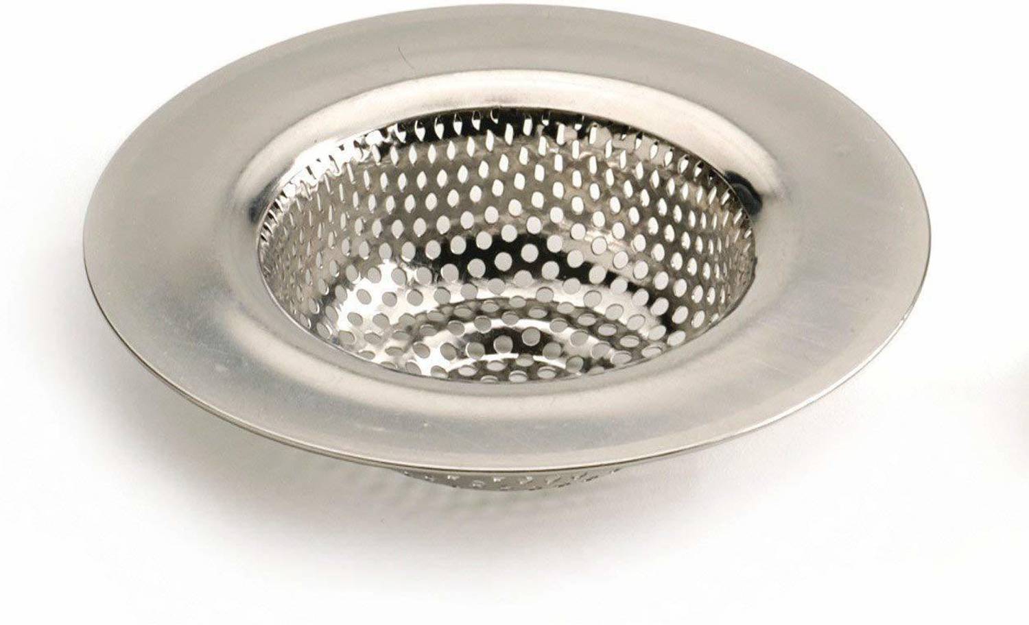 AMMEDARSHAN Kitchen Sink Stainless Steel Push Down Strainer