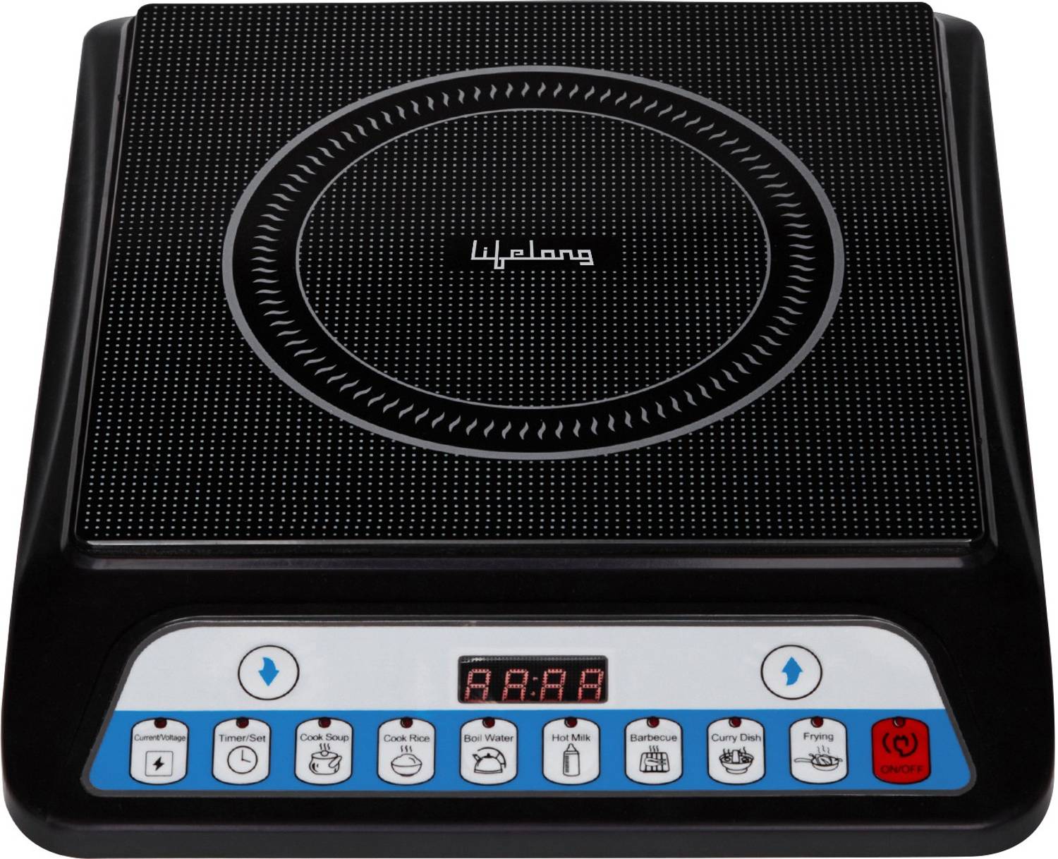 Lifelong 2000W Induction Cooktop Push Button