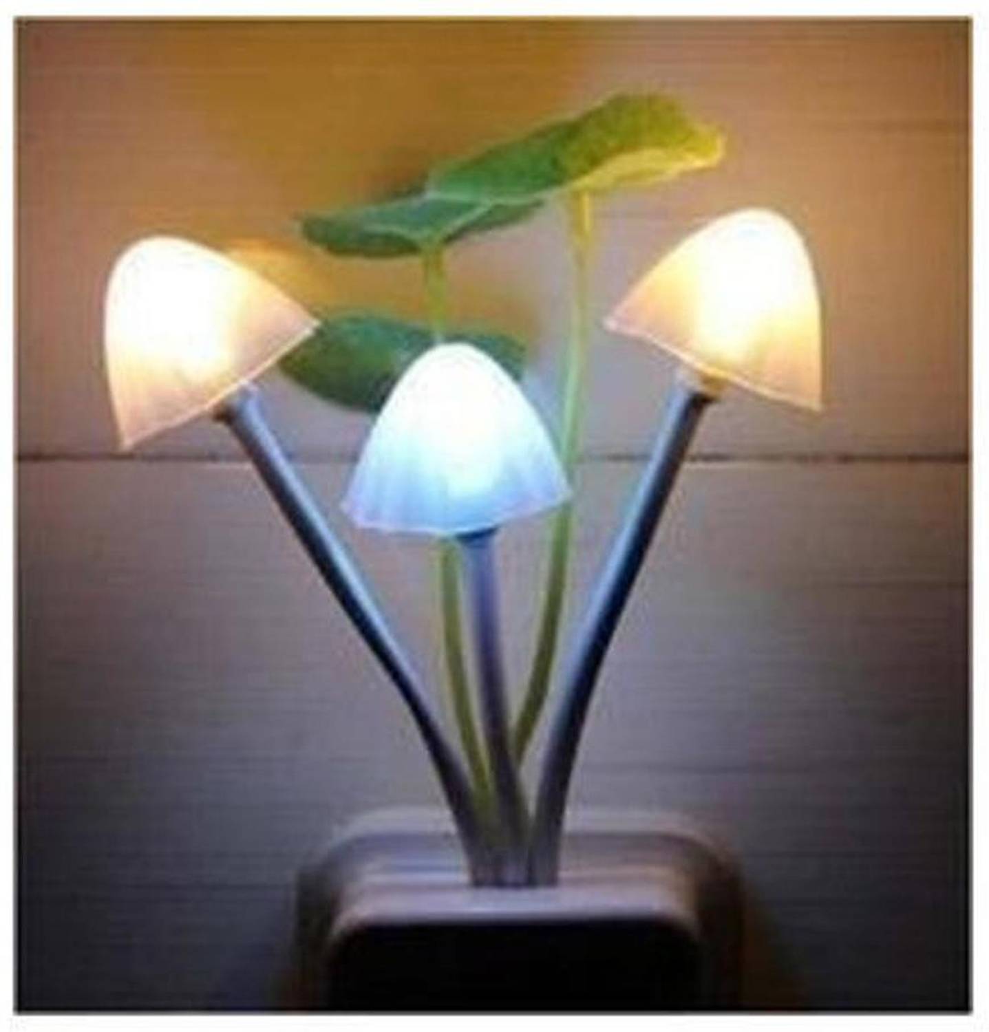 JAIN STAR auto ON/Off Sensor Mushroom Shape LED Night lamp Table