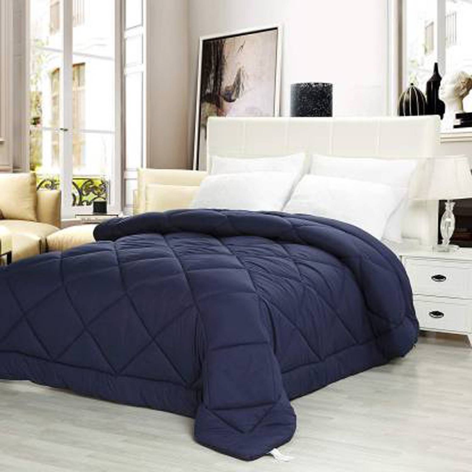 ASOKAM Solid Double Duvet for Heavy Winter
