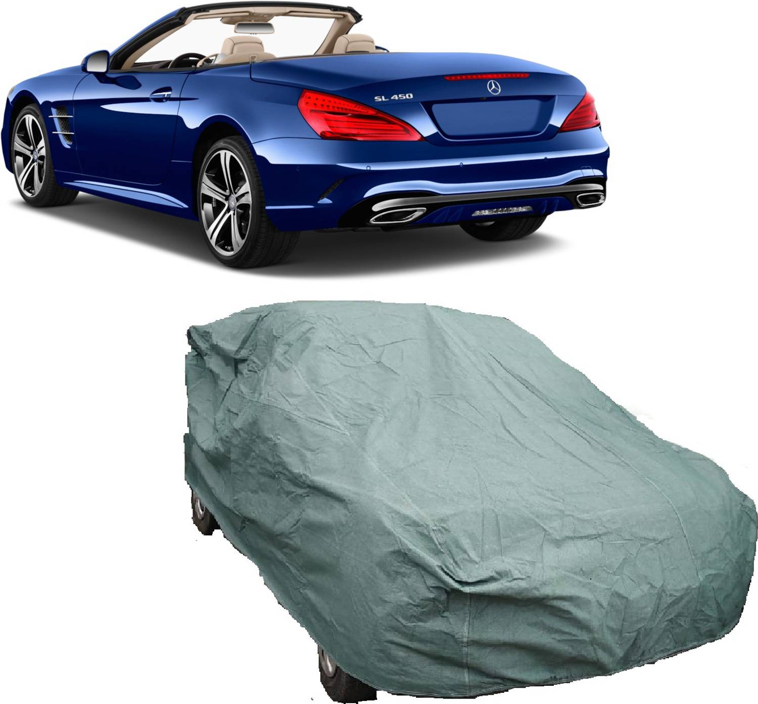 ANLOPE Car Cover For Mercedes Benz SL-Class (Without Mirror Pockets)