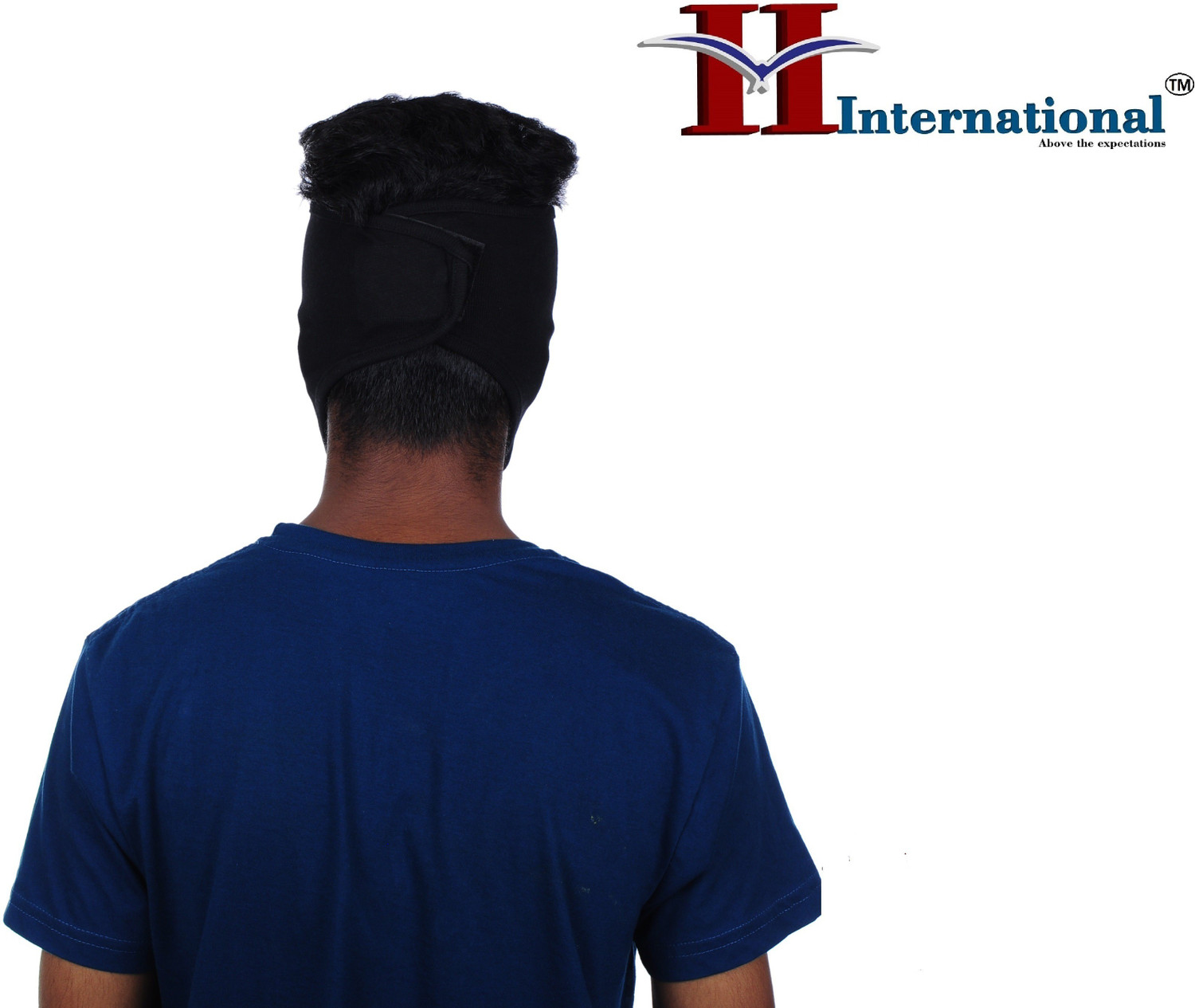 Image of H International Black Bike Face Mask for Men & Women