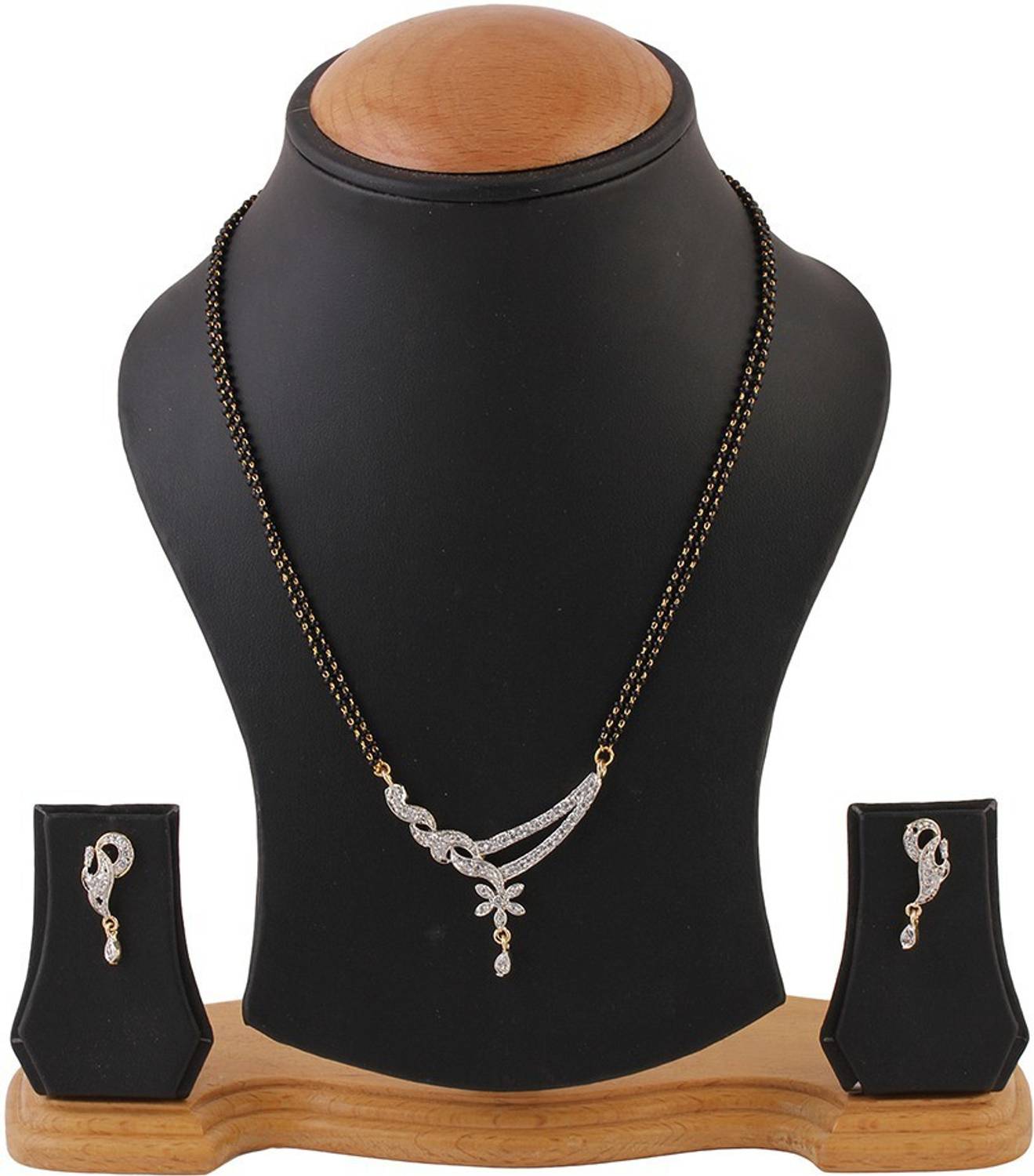 Aazeen Latest Fashionable American Diamond Alloy Mangalsutra