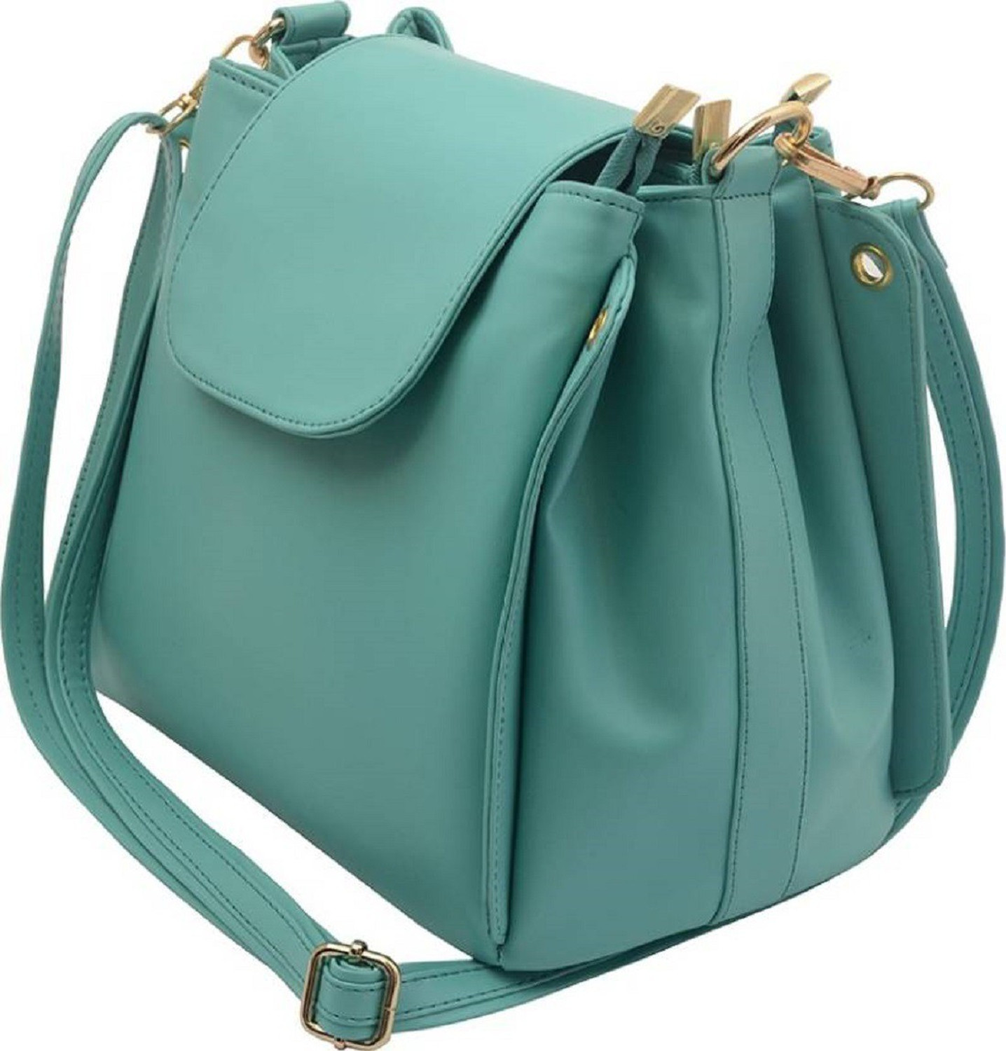 Image of Dyana Core Green Sling Bag Deni-56