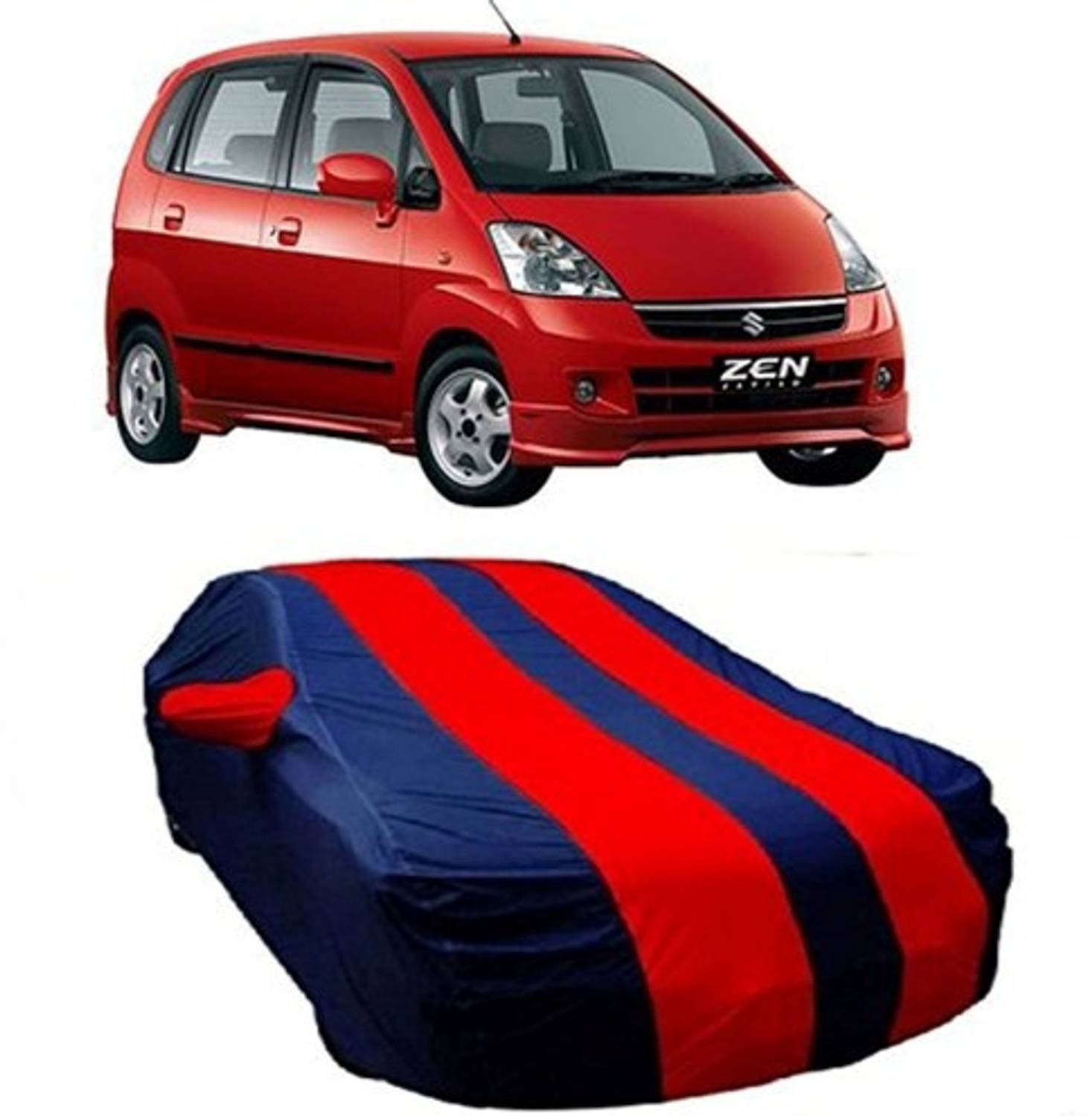 AASDEE Car Cover For Maruti Suzuki Zen Estilo (With Mirror Pockets)