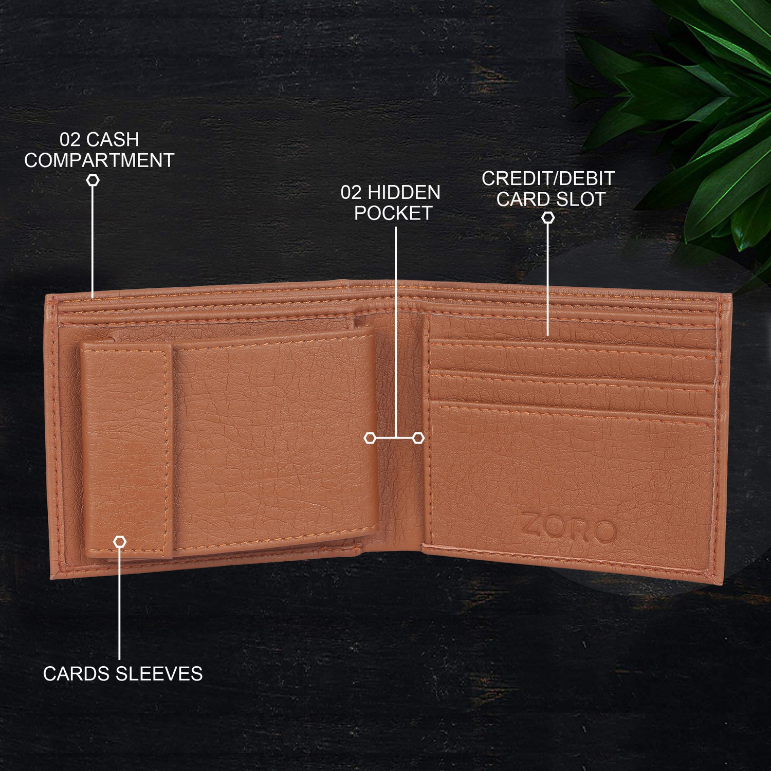 Image of ZORO Wallet & Belt Combo
