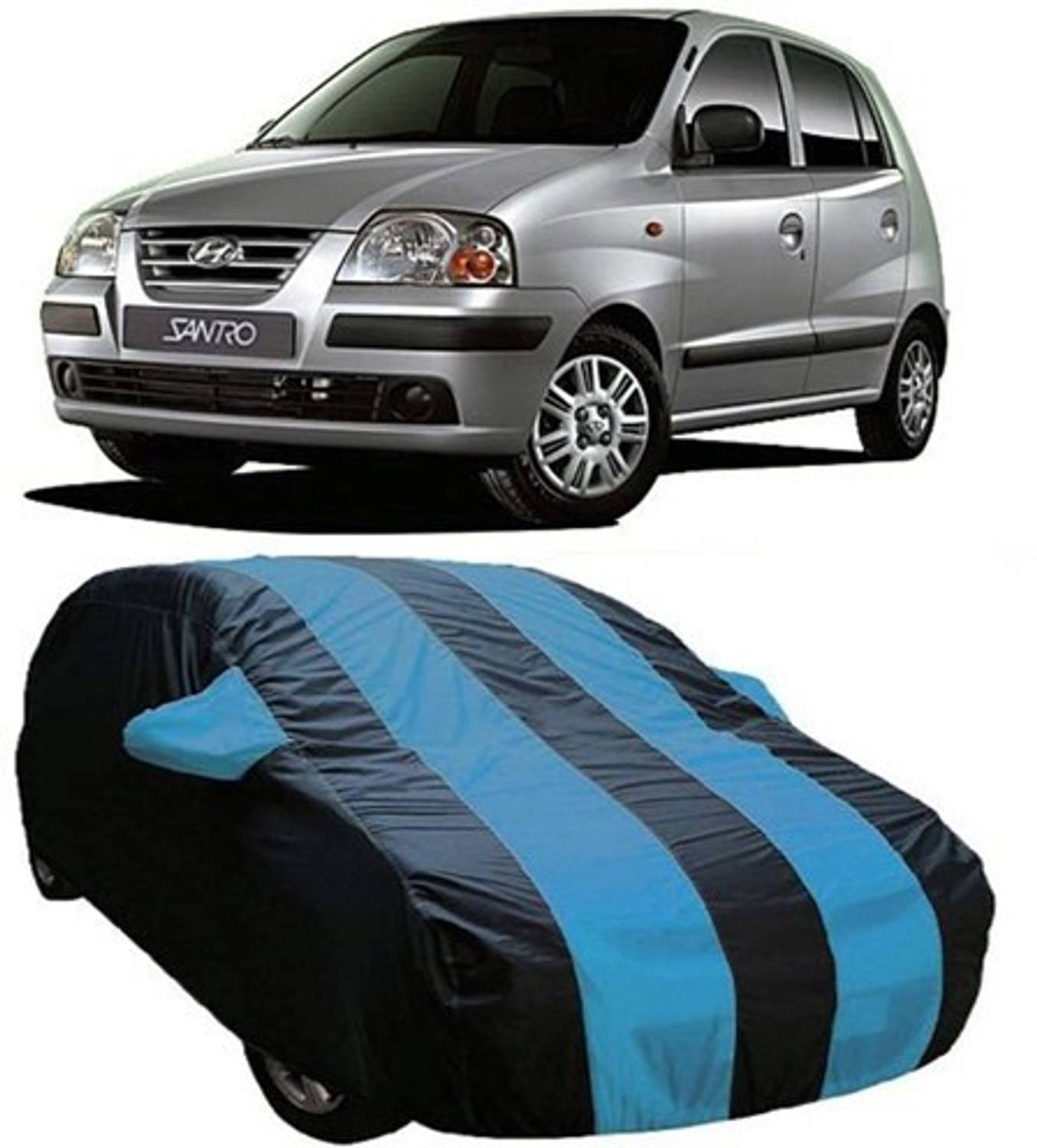 AASDEE Car Cover For Hyundai Santro (With Mirror Pockets)