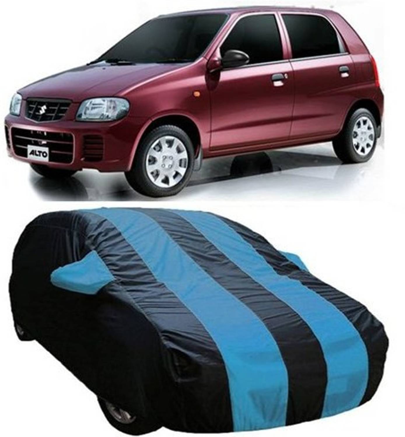AASDEE Car Cover For Maruti Suzuki Alto (With Mirror Pockets)