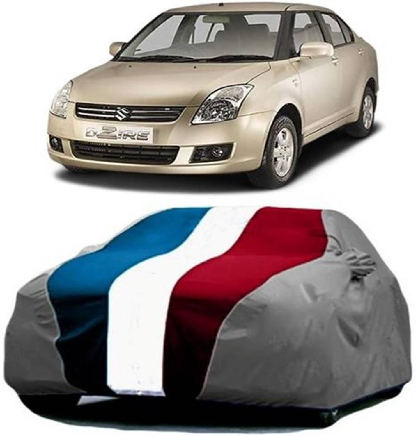 AASDEE Car Cover For Maruti Suzuki Swift Dzire (With Mirror Pockets)