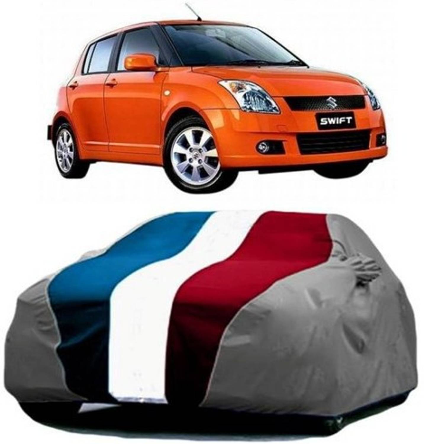 AAMANG Car Cover For Maruti Suzuki Swift (With Mirror Pockets)