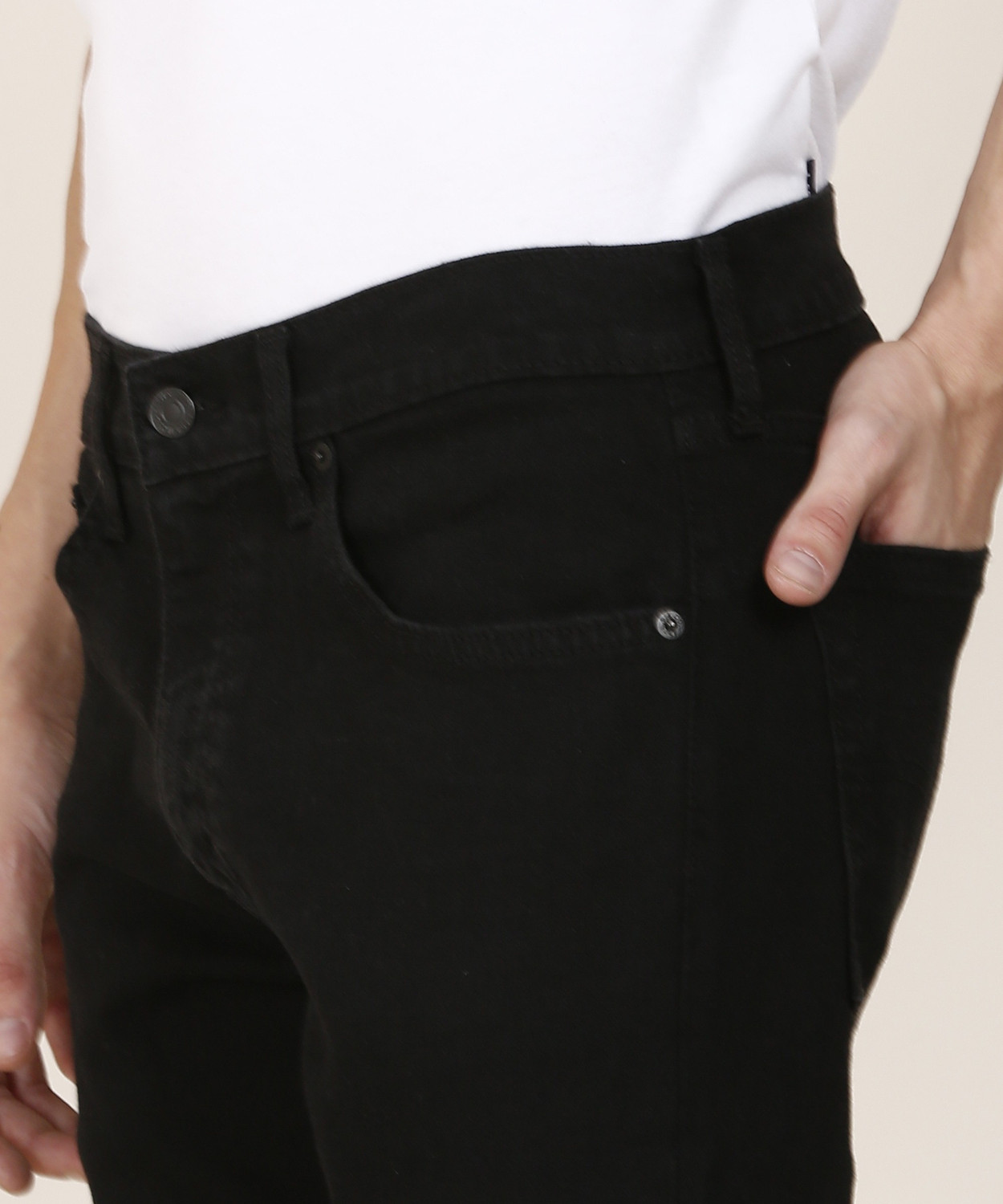 Image of LEVI'S Slim Men Black Jeans