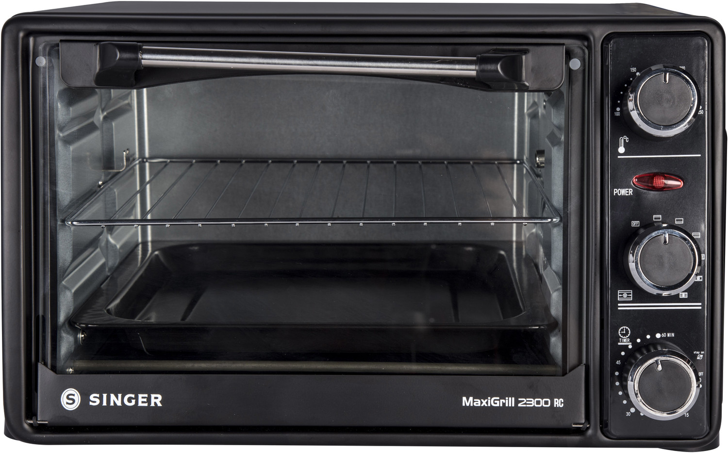 Image of SINGER 23-Litre Oven Toaster Grill OTG Maxigrill 2300 RC(SOT 230 MBT), Black