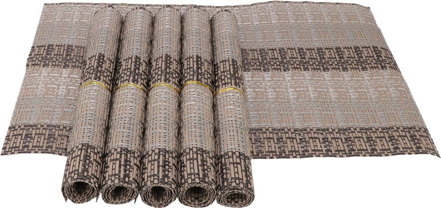 AREO Rectangular Pack of 6 Table Placemat