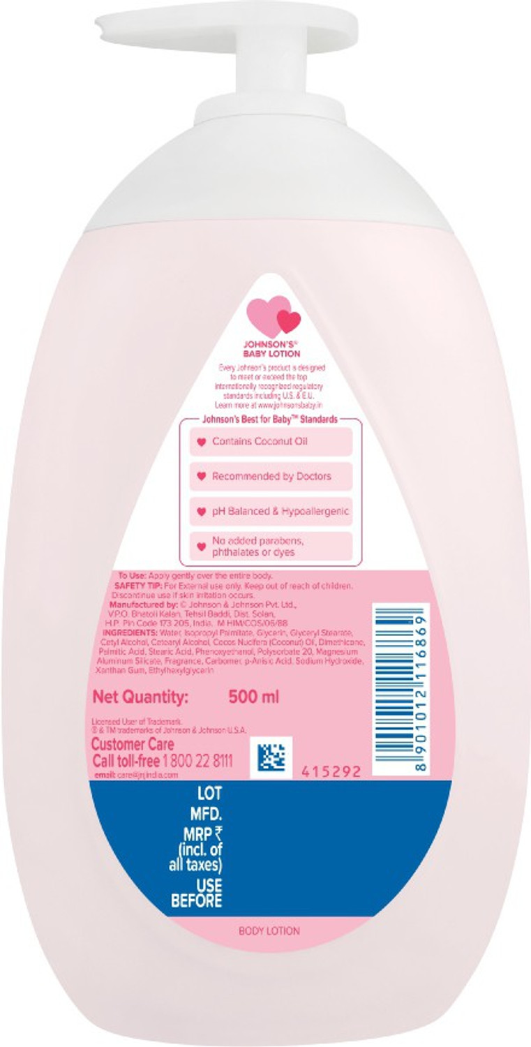 Image of JOHNSON'S Baby Lotion with Cream (White)