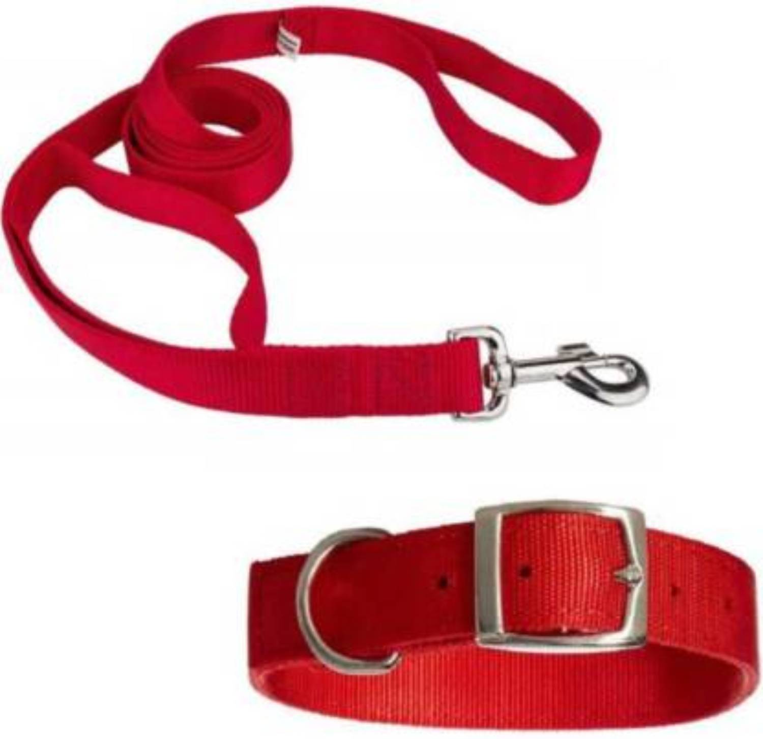 ADIOS GOOD QUALITY RED COLOR 1 INCH DOG BELT Dog Harness & Leash