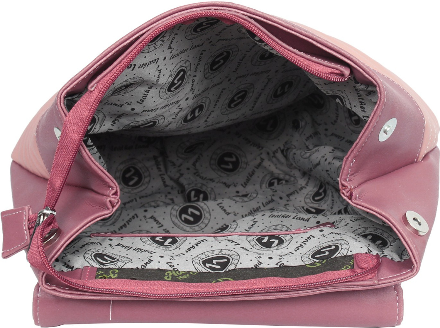 Image of Leather Land 3 In 1 Smooth In ONION PINK 5 L Backpack