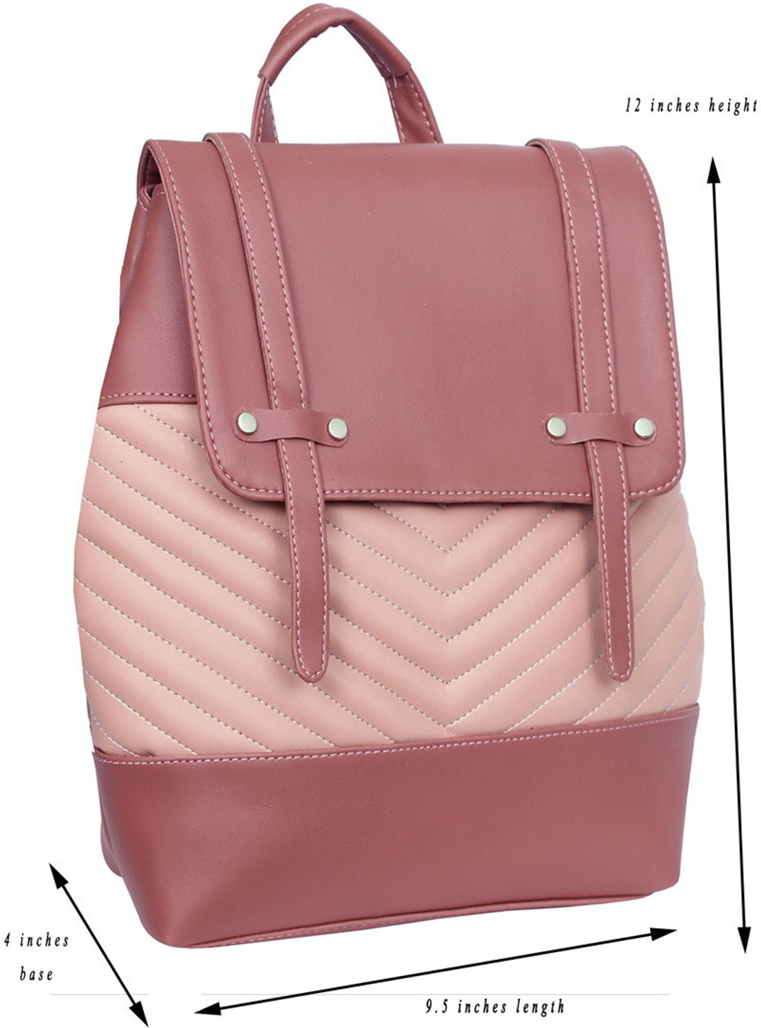 Image of Leather Land 3 In 1 Smooth In ONION PINK 5 L Backpack
