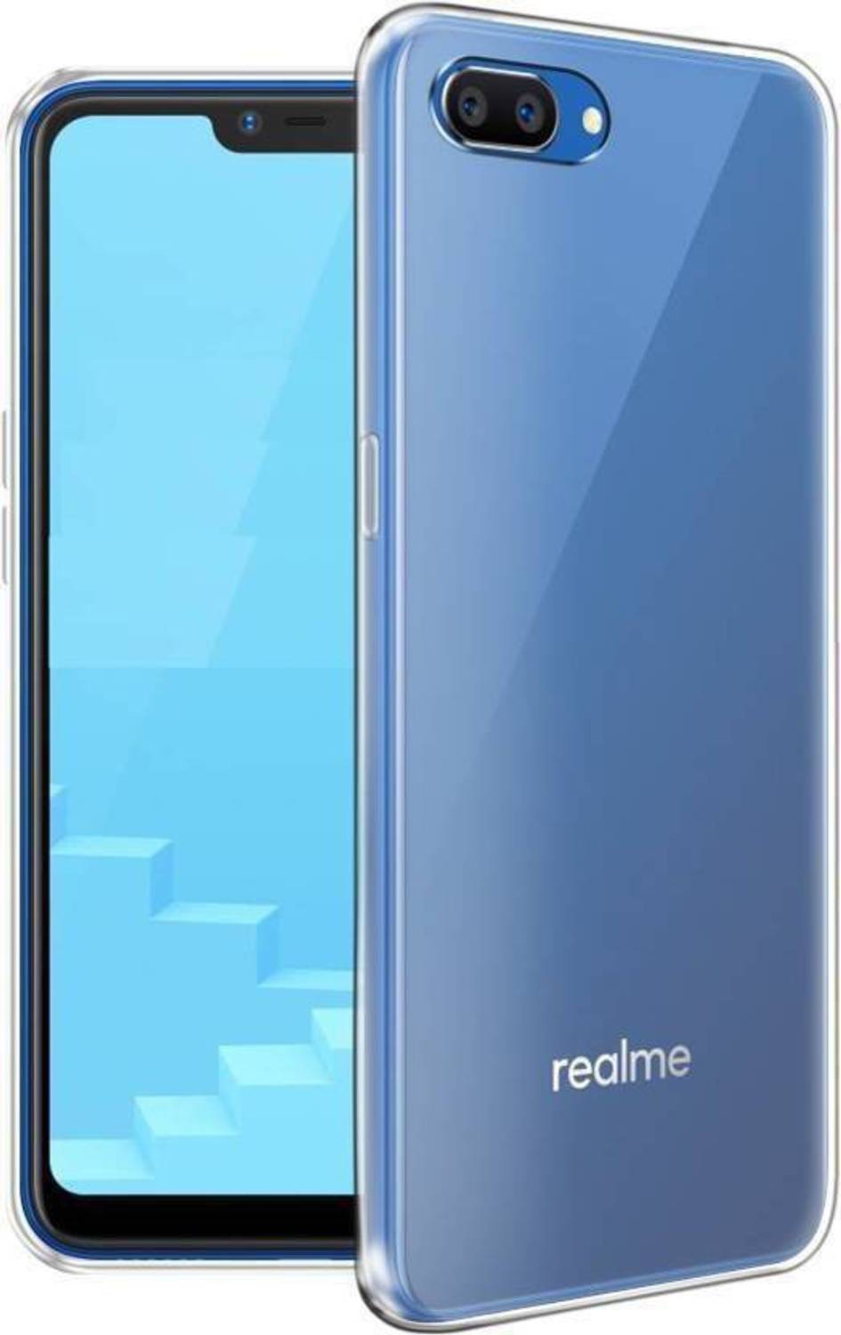 Allit Back Cover for Realme C2, Oppo A1k