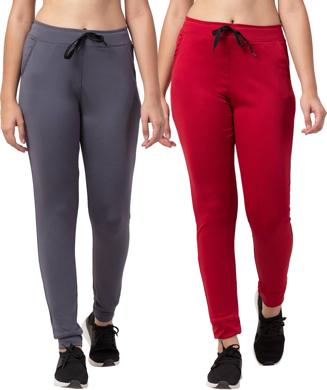 Bluecon Solid Women Multicolor Track Pants