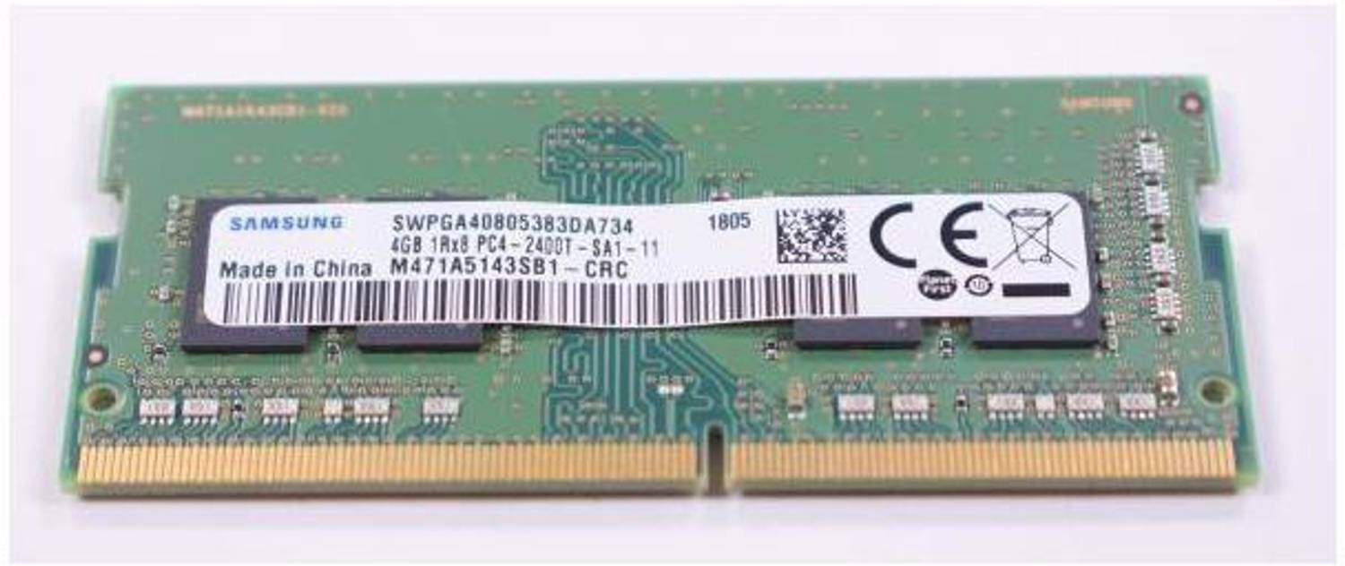 Samsung M471A5143SB1-CRC DDR4 4 GB (Single Channel) Laptop (PC4