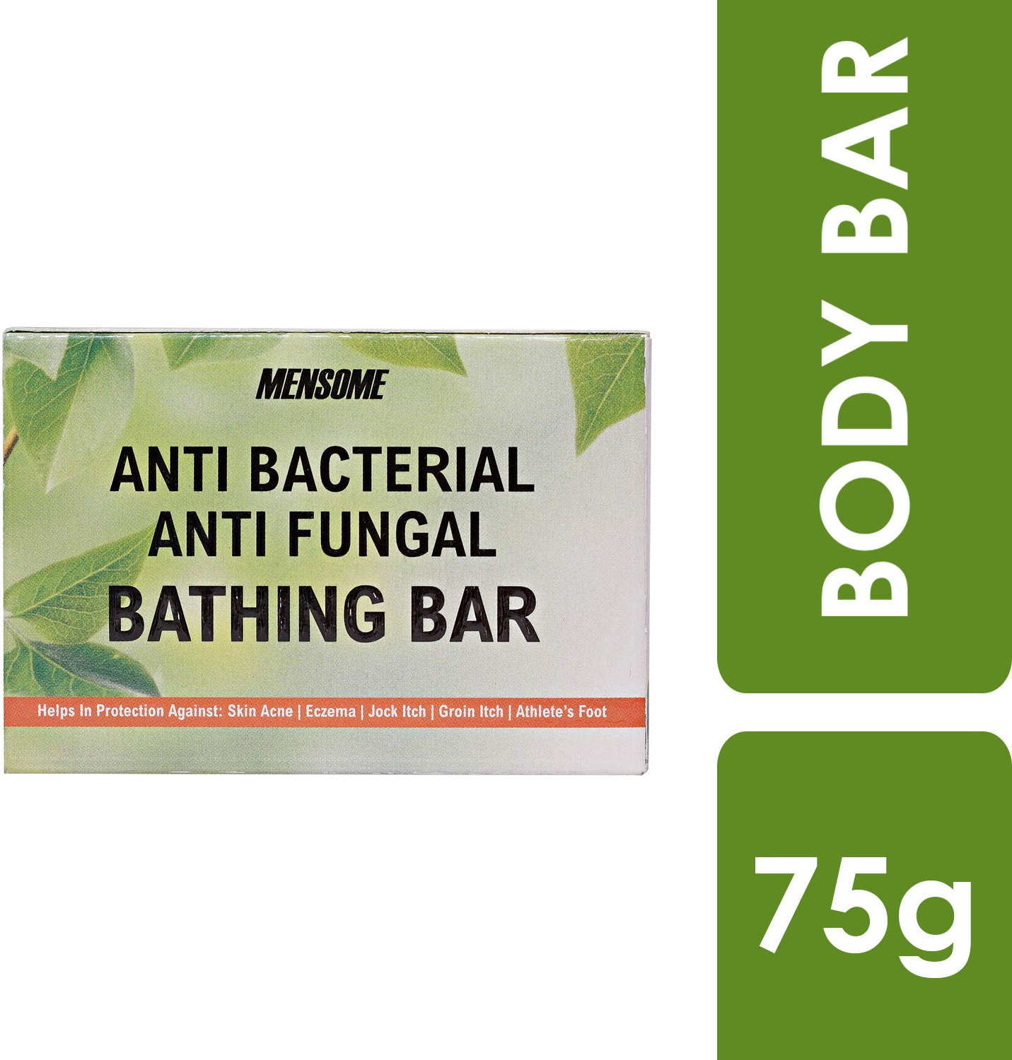 Image of MENSOME Anti Bacterial and Anti Fungal Bathing Bar with Cider Vinegar, Oregano Oil