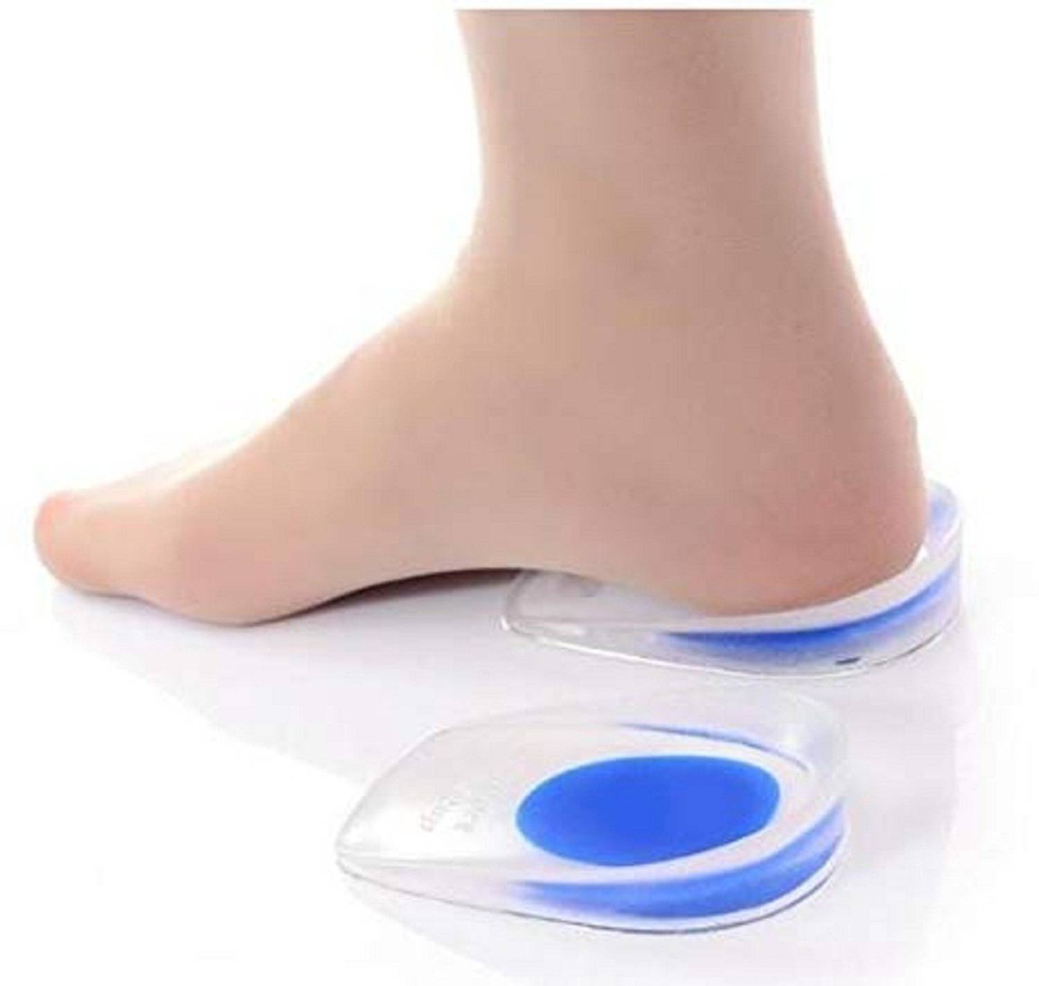 AHANA TRADER Gel Heel cups Silicon Heel Pad for Heel Ankle Pain Heel Support Ankle Support