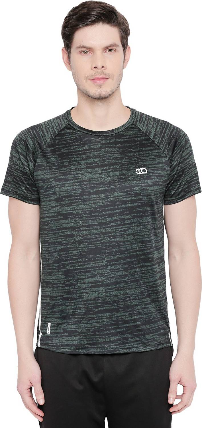 Ajile By Pantaloons Graphic Print Men Round Neck Green T-Shirt