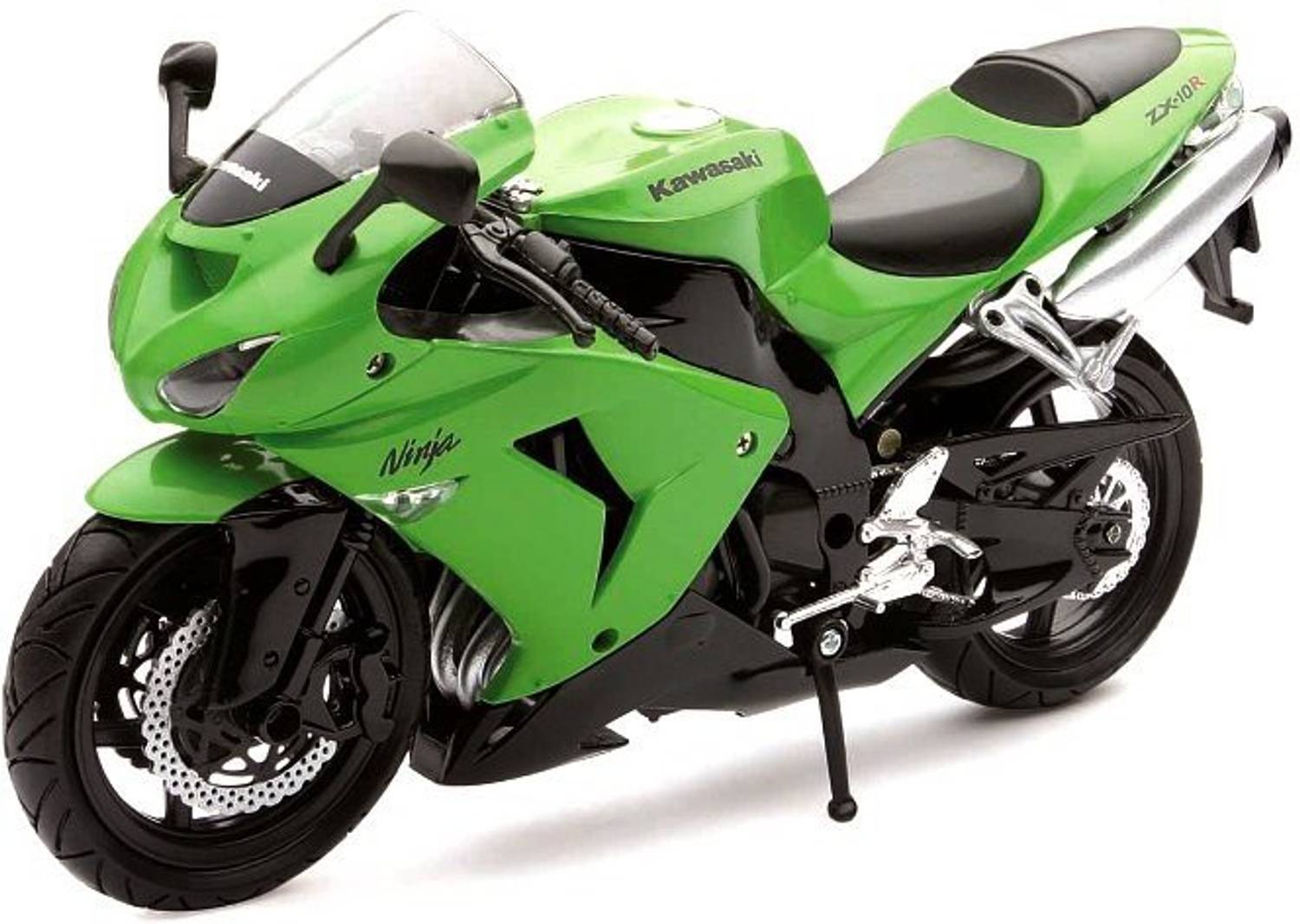 New-Ray 1:12 KAWASAKI ZX-10R (GREEN) - 1:12 KAWASAKI ZX-10R (GREEN