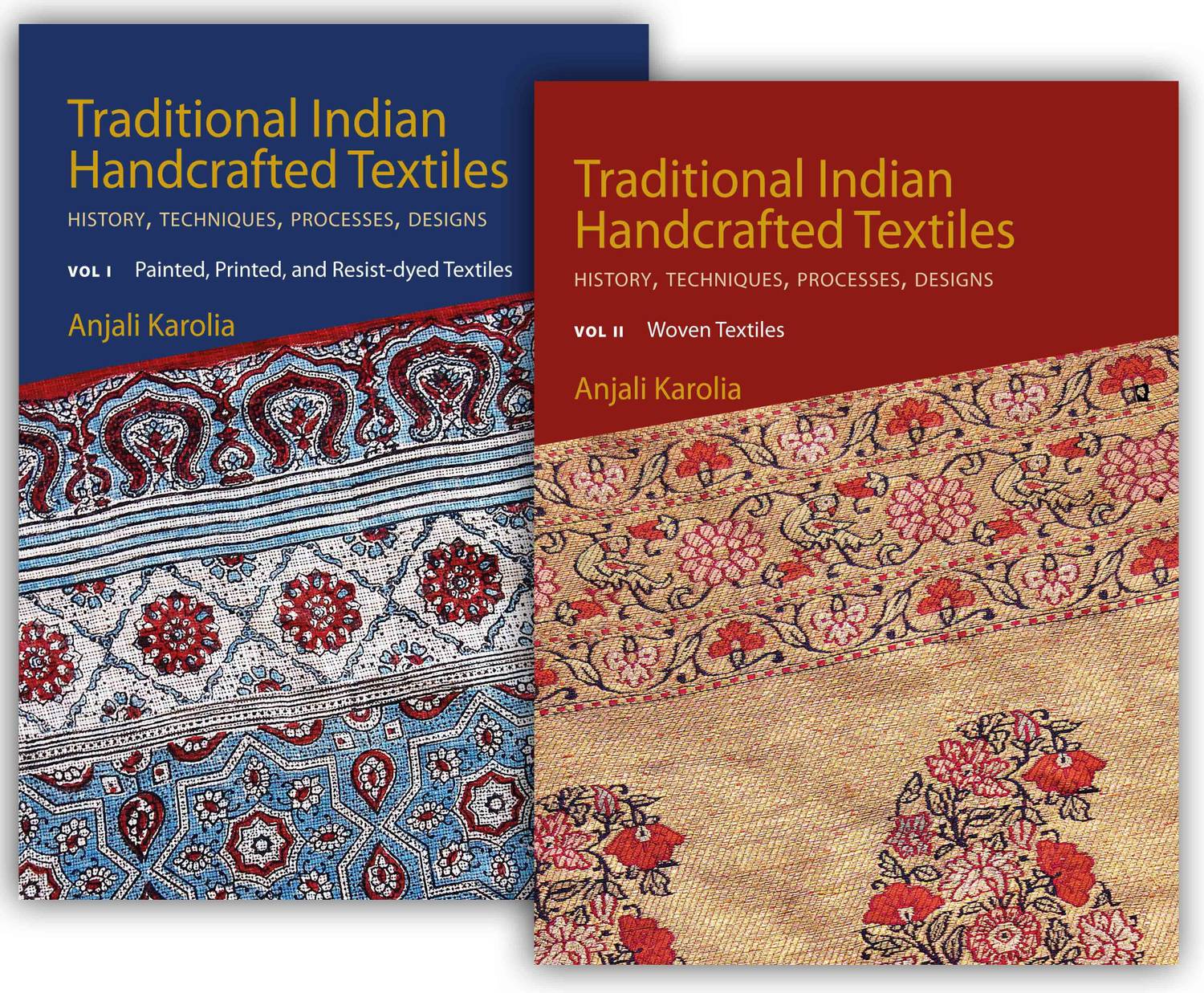 Traditional Indian Handcrafted Textile Vols I & II: Buy