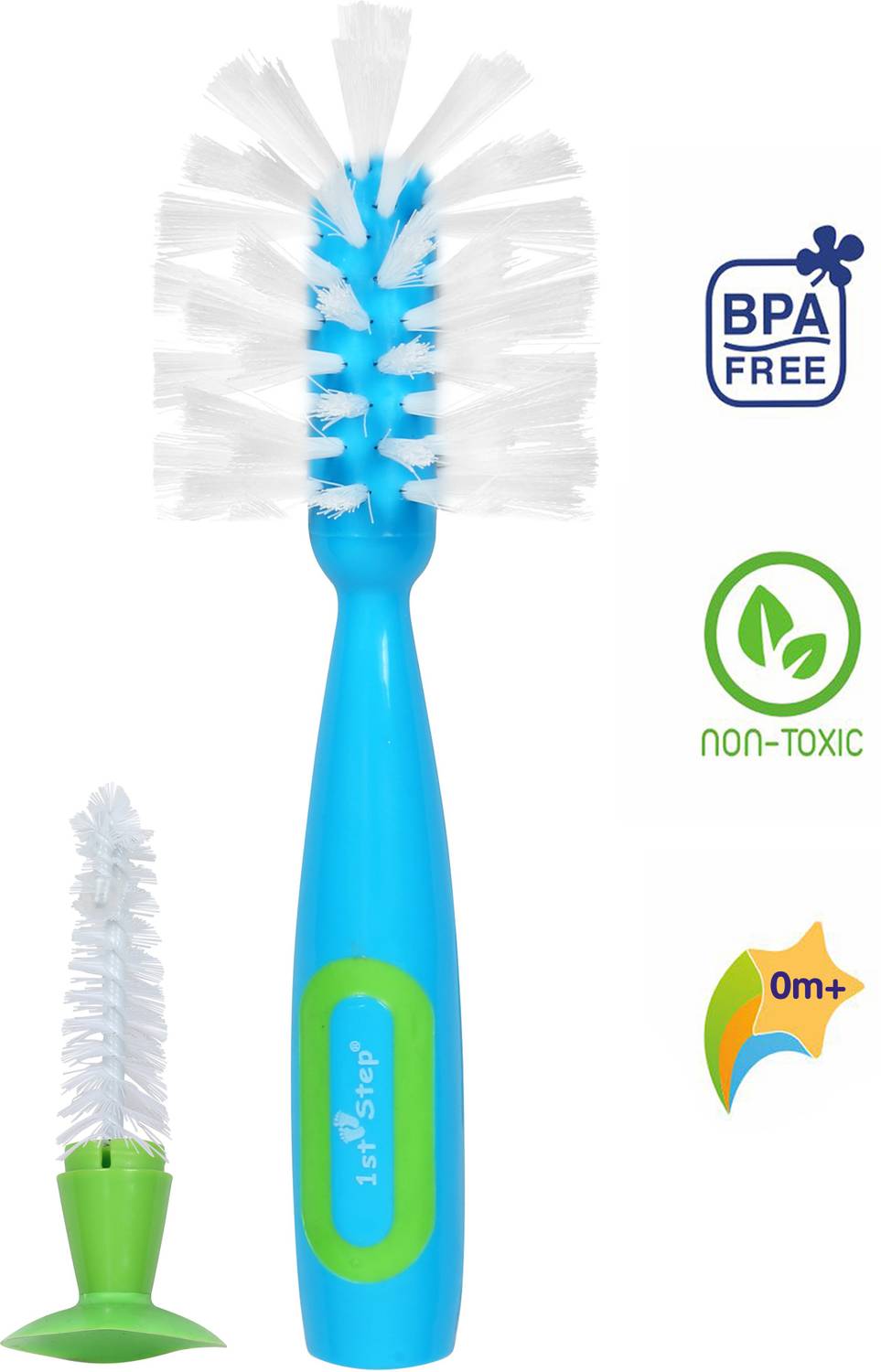 1st Step BPA Free 2 In 1 Bottle Cleaning Brush