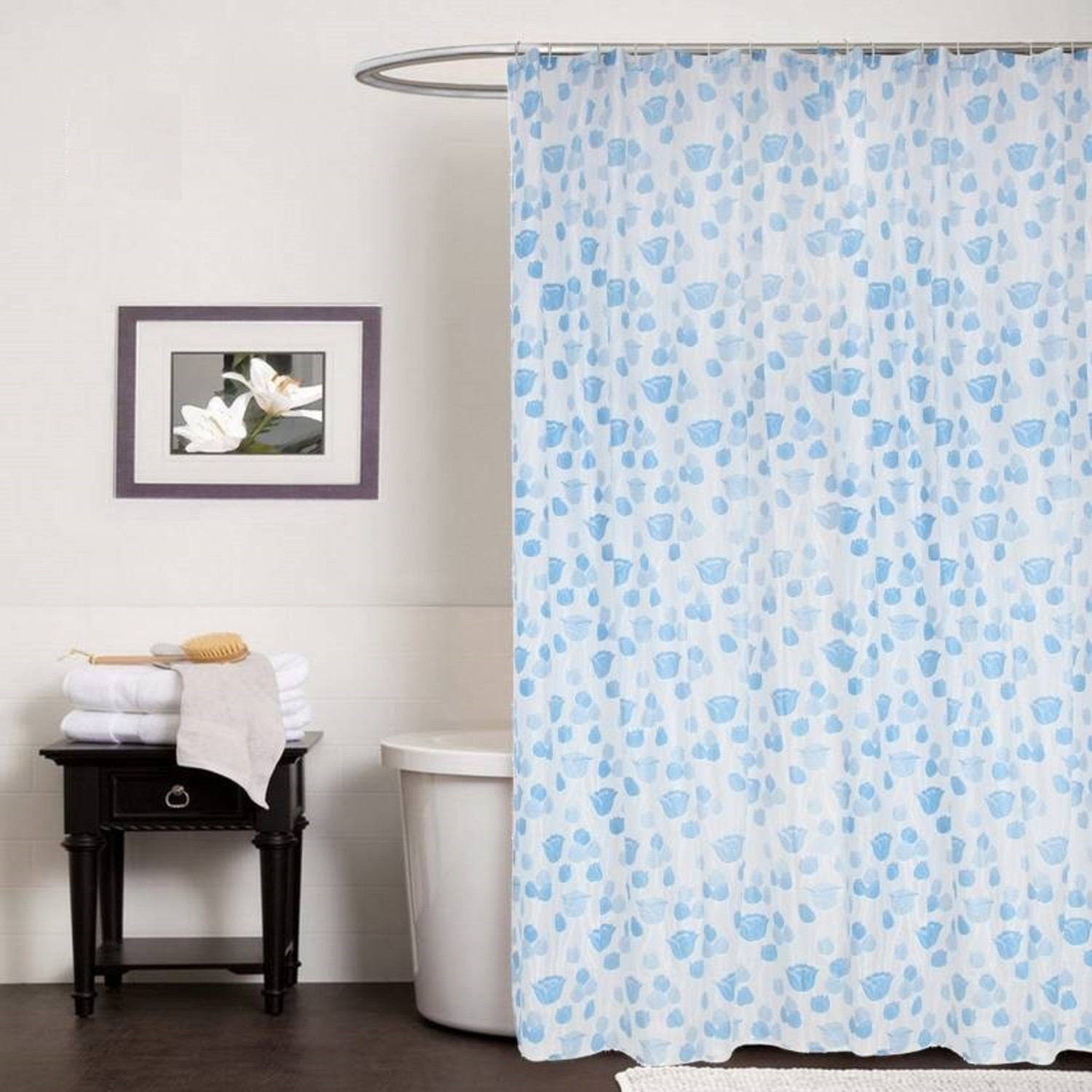Image of CASA FURNISHING 213 cm (7 ft) Door PVC Curtain Single Curtain