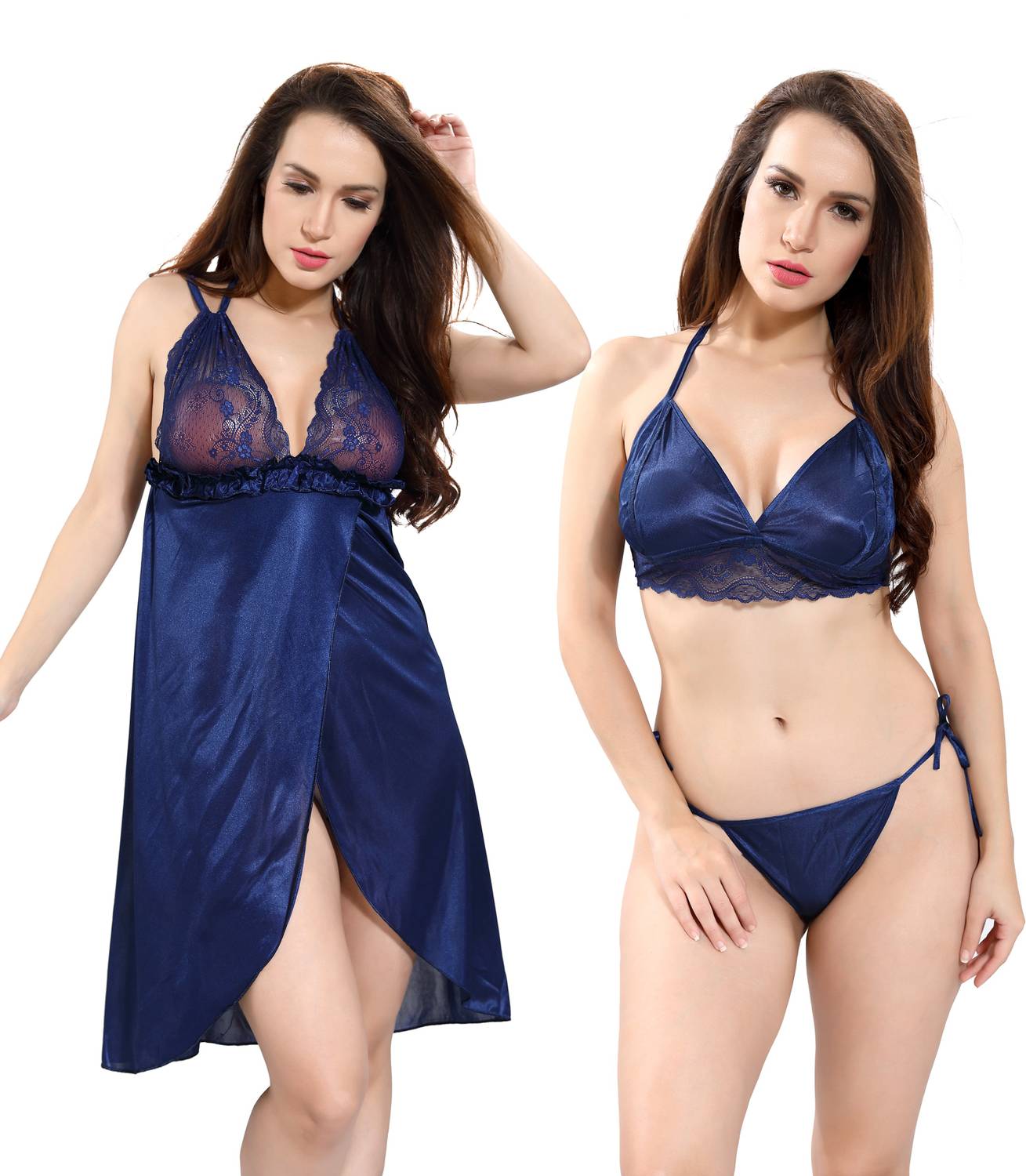 AV2 Women Nighty Set