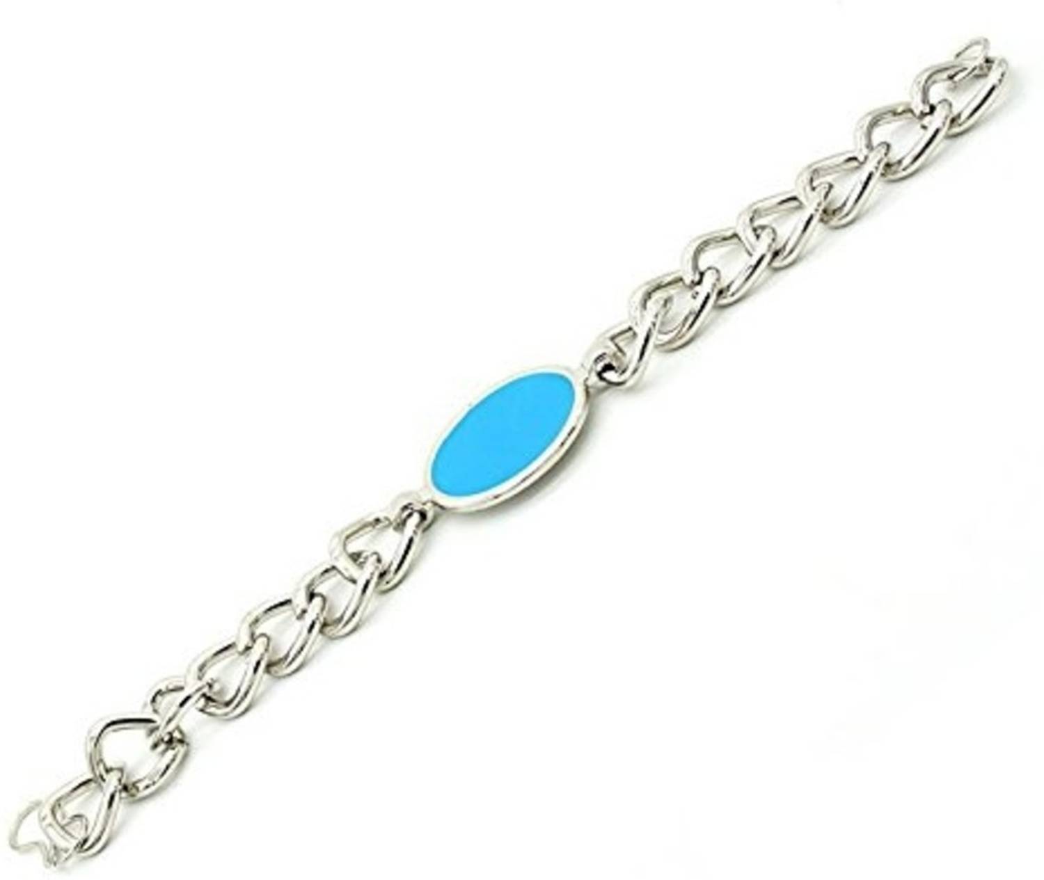 athizay Stainless Steel Ring Bracelet