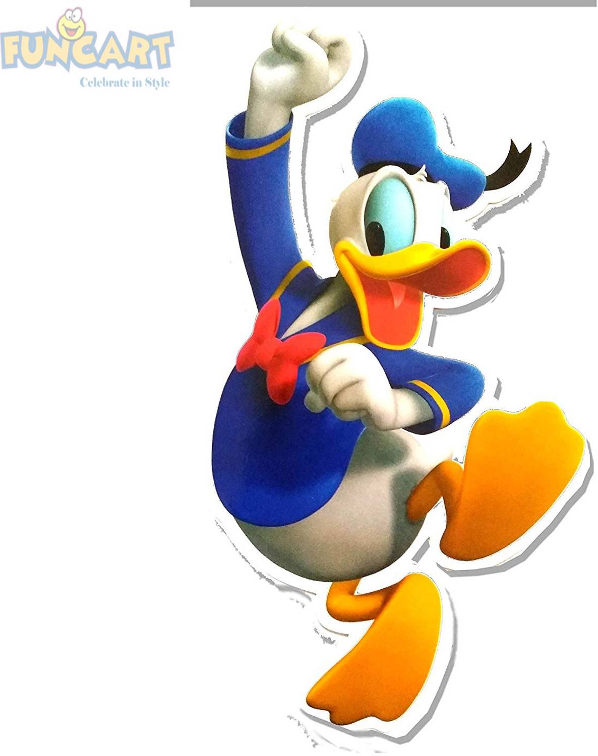 FUNCART Mickey mouse multicolour cut-out (5pcs/pack) - Mickey