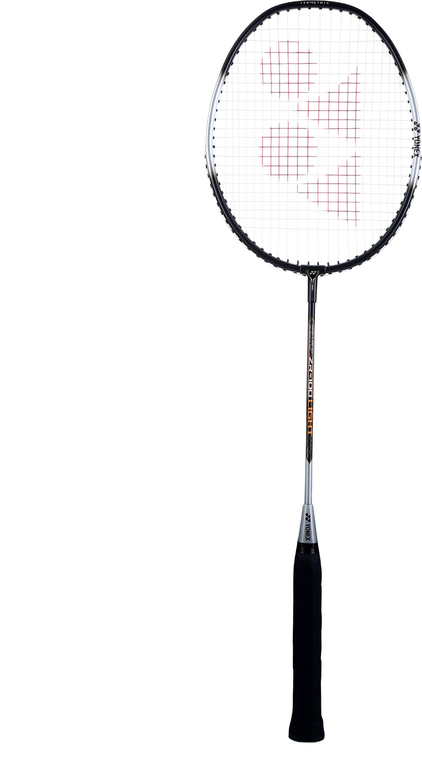 Image of YONEX ZR 100 Light Black, Silver Strung Badminton Racquet
