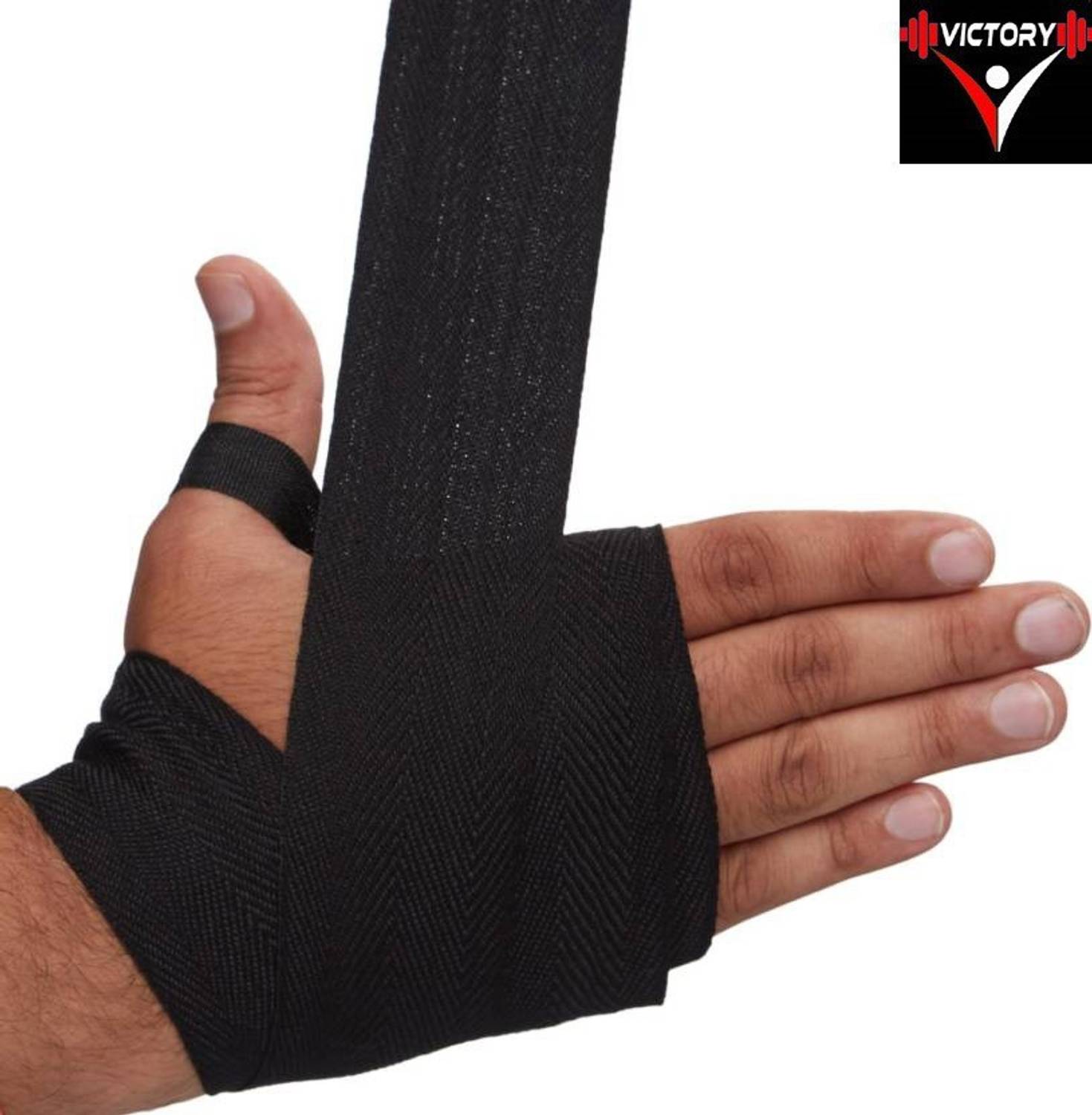 VICTORY Professional Protective Boxing Hand Wraps & Hand Bandage - Imported 110"- Boxing Hand Wrap - Image 3