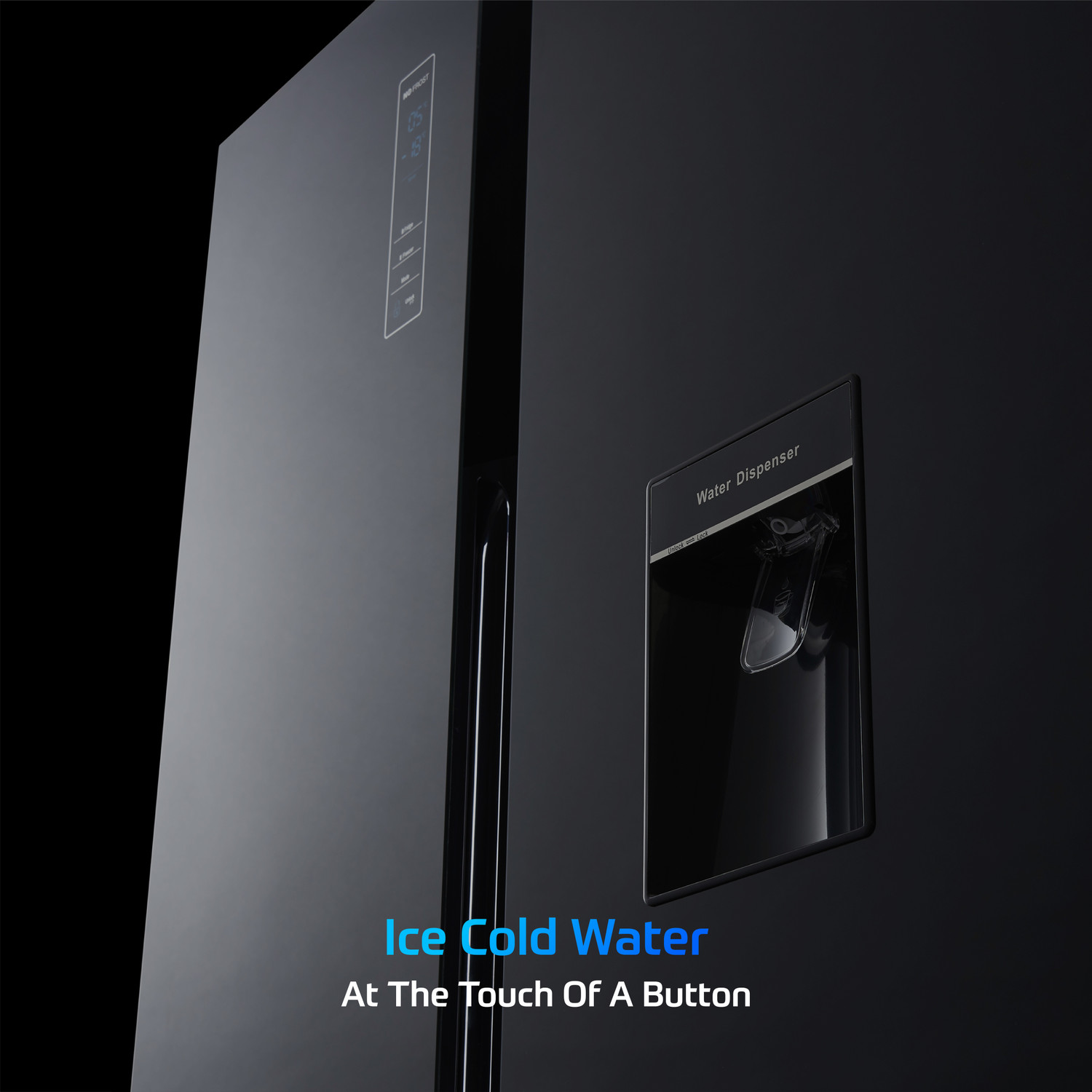 Image of MarQ by Flipkart 566 L Frost Free Side by Side Refrigerator with Glass Door