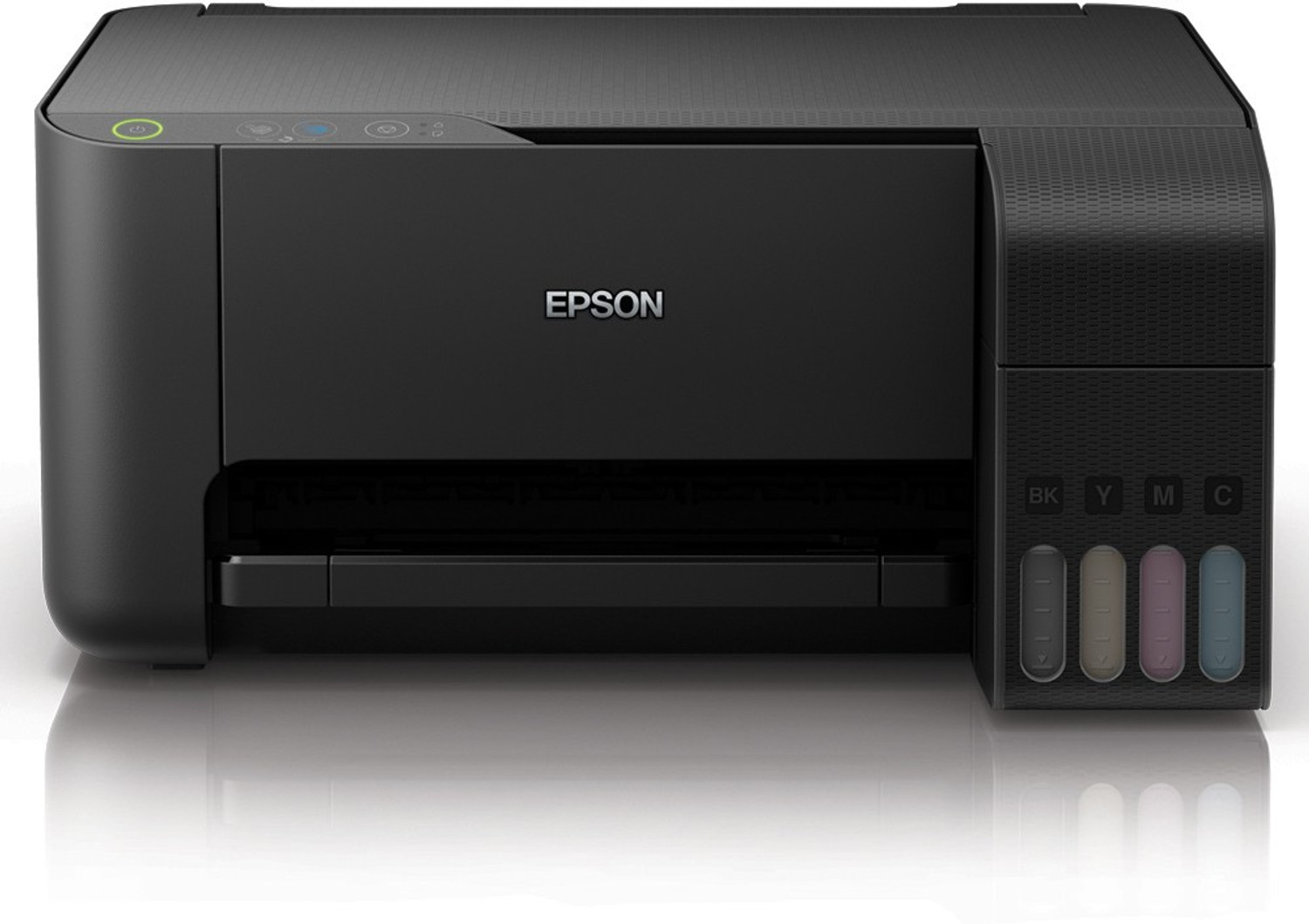 Image of Epson L3100 Multi-function Color Ink Tank Printer (Color Page Cost: 18 Paise | Black Page Cost: 7 Paise | Borderless Printing)