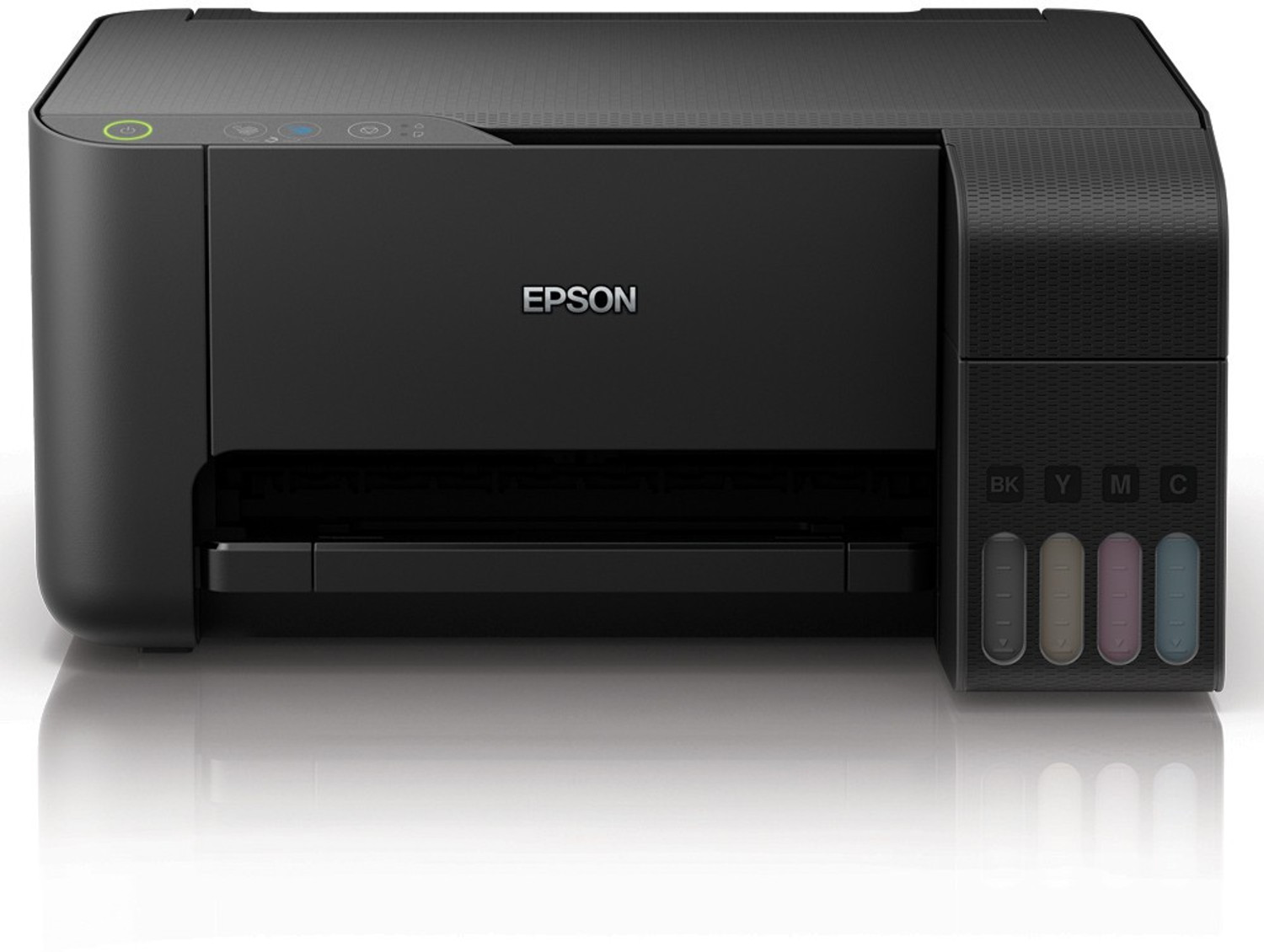 Image of Epson L3100 Multi-function Color Ink Tank Printer (Color Page Cost: 18 Paise | Black Page Cost: 7 Paise | Borderless Printing)